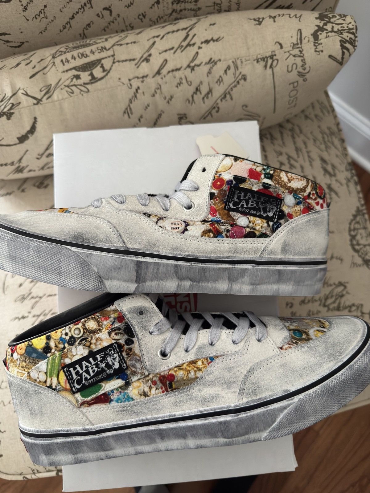 Supreme × Vans Supreme x Mike Kelley Vans Half Cab Size US 11.5 / EU 44-45 - 4 Thumbnail