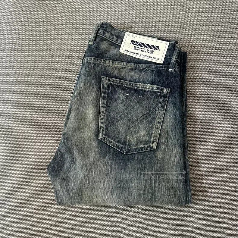 Neighborhood Neighborhood size L Bull King Denim Jeans Size US 27 - 1 Thumbnail