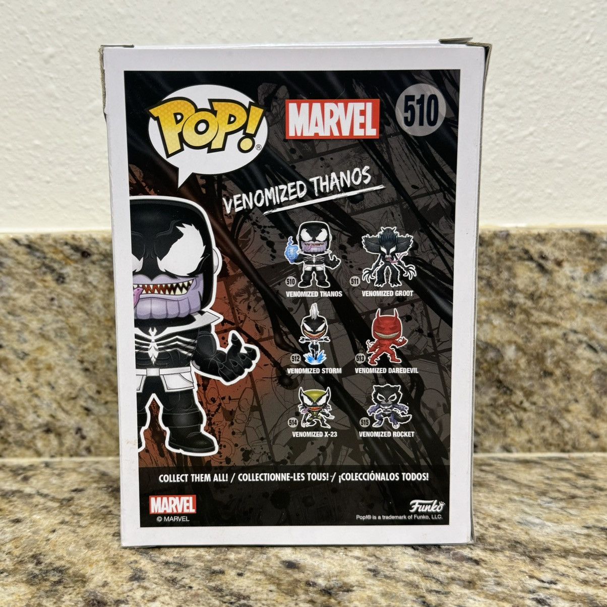 Marvel Comics Funko Pop! Vinyl: Marvel - Venomized Thanos - #510 Size ONE SIZE - 3 Thumbnail
