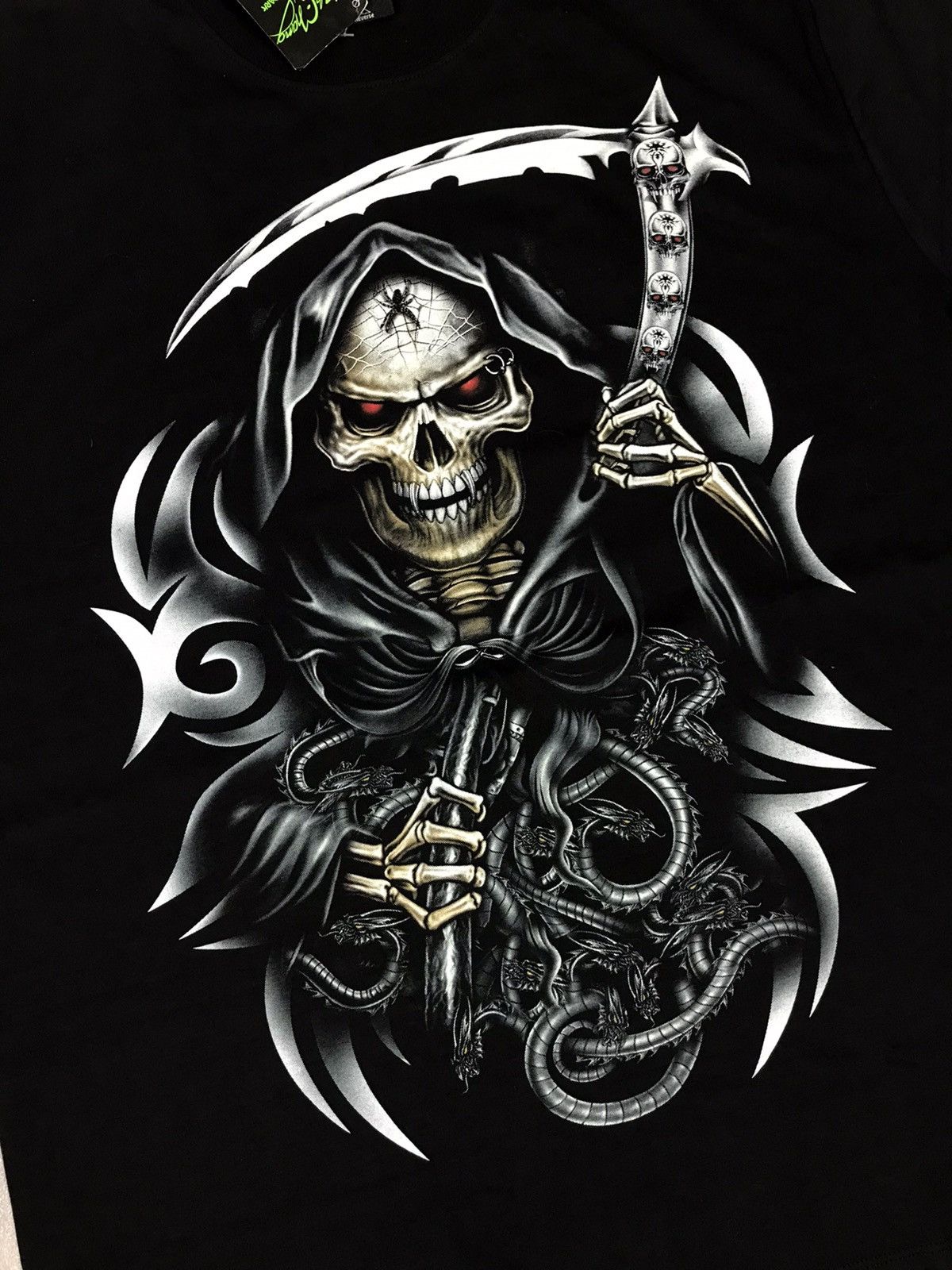 Bones Rock Skeleton Black Printed Tshirt,Tee,Heavy Metal Size US L / EU 52-54 / 3 - 4 Thumbnail
