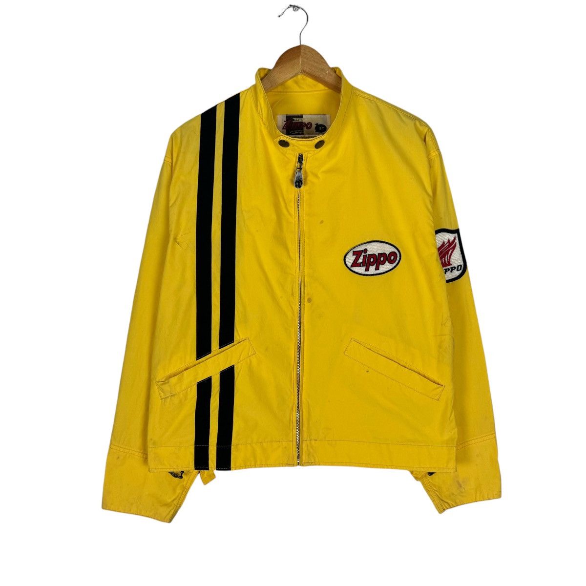 Other ❄️70s ZIPPO RACING TEAM BOMBER LIGHT JACKET LIKE BUCO Size US L / EU 52-54 / 3 - 1 Thumbnail