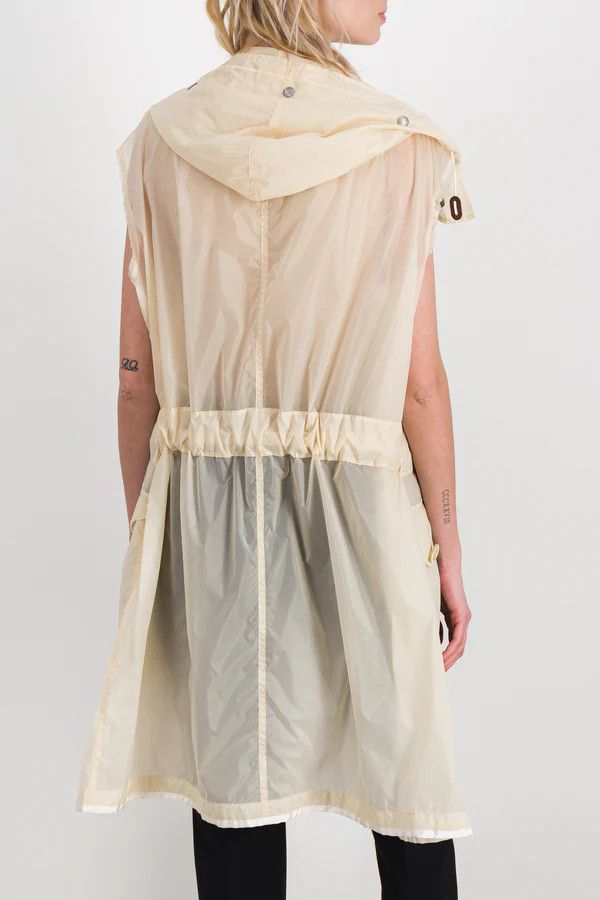 o1y0625 Hooded Coat in Beige