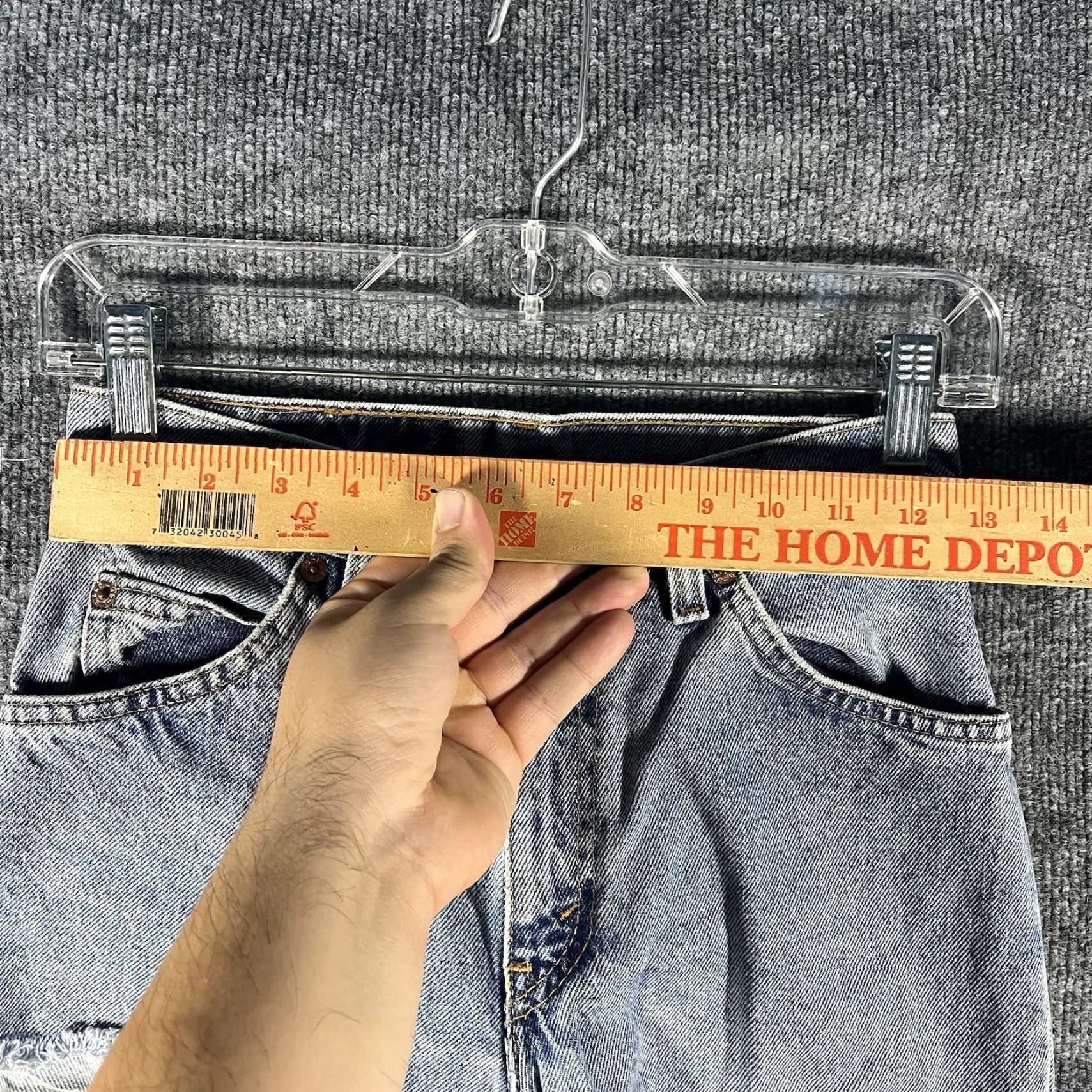 Levi's Levi's 950 Orange Tab Relaxed High Rise Vintage Denim Jeans Womens 26x27 Actual Size 26" / US 2 / IT 38 - 7 Thumbnail