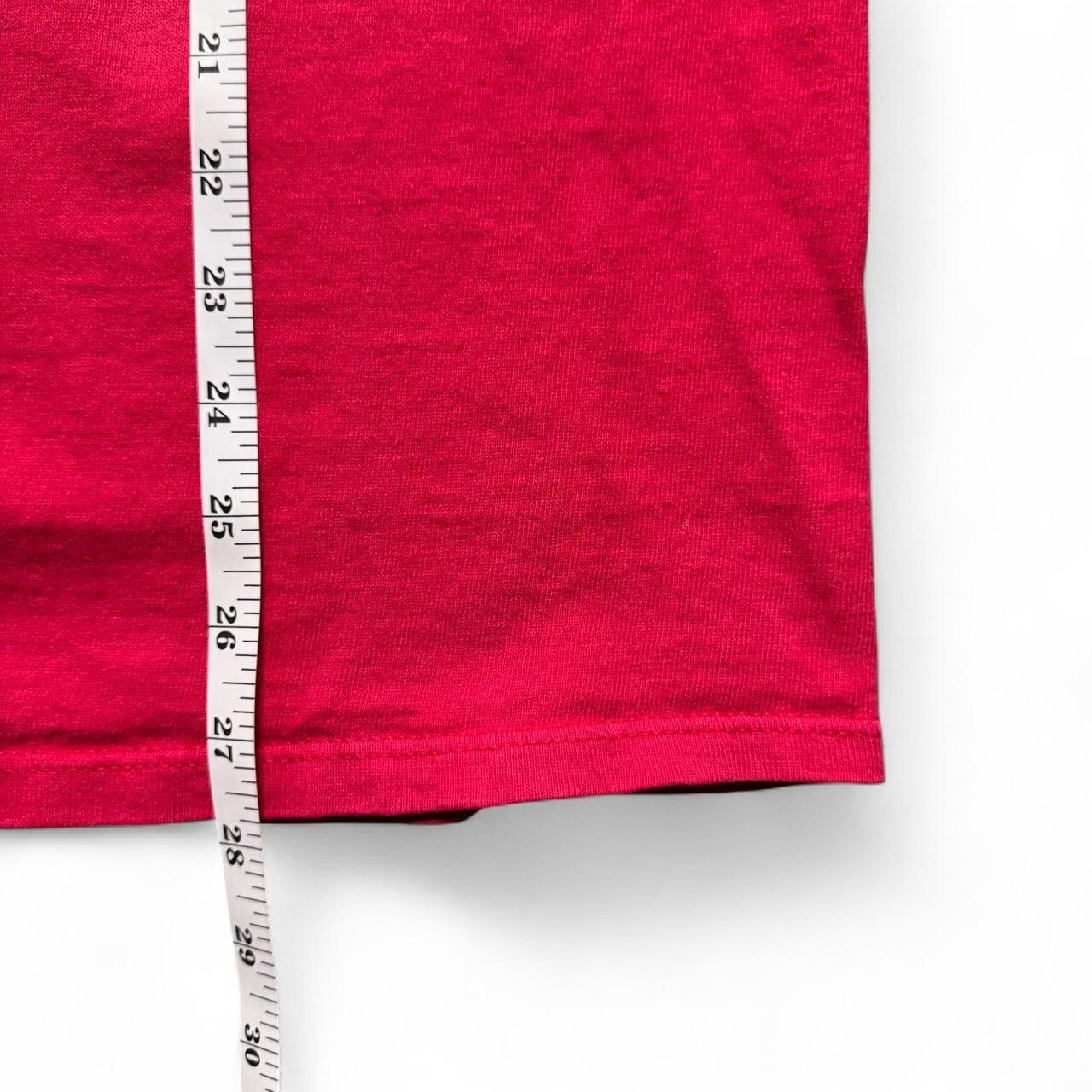 Champion Vintage 90s Champion Single Stitch Red T-Shirt XL Size US XL / EU 56 / 4 - 5 Thumbnail