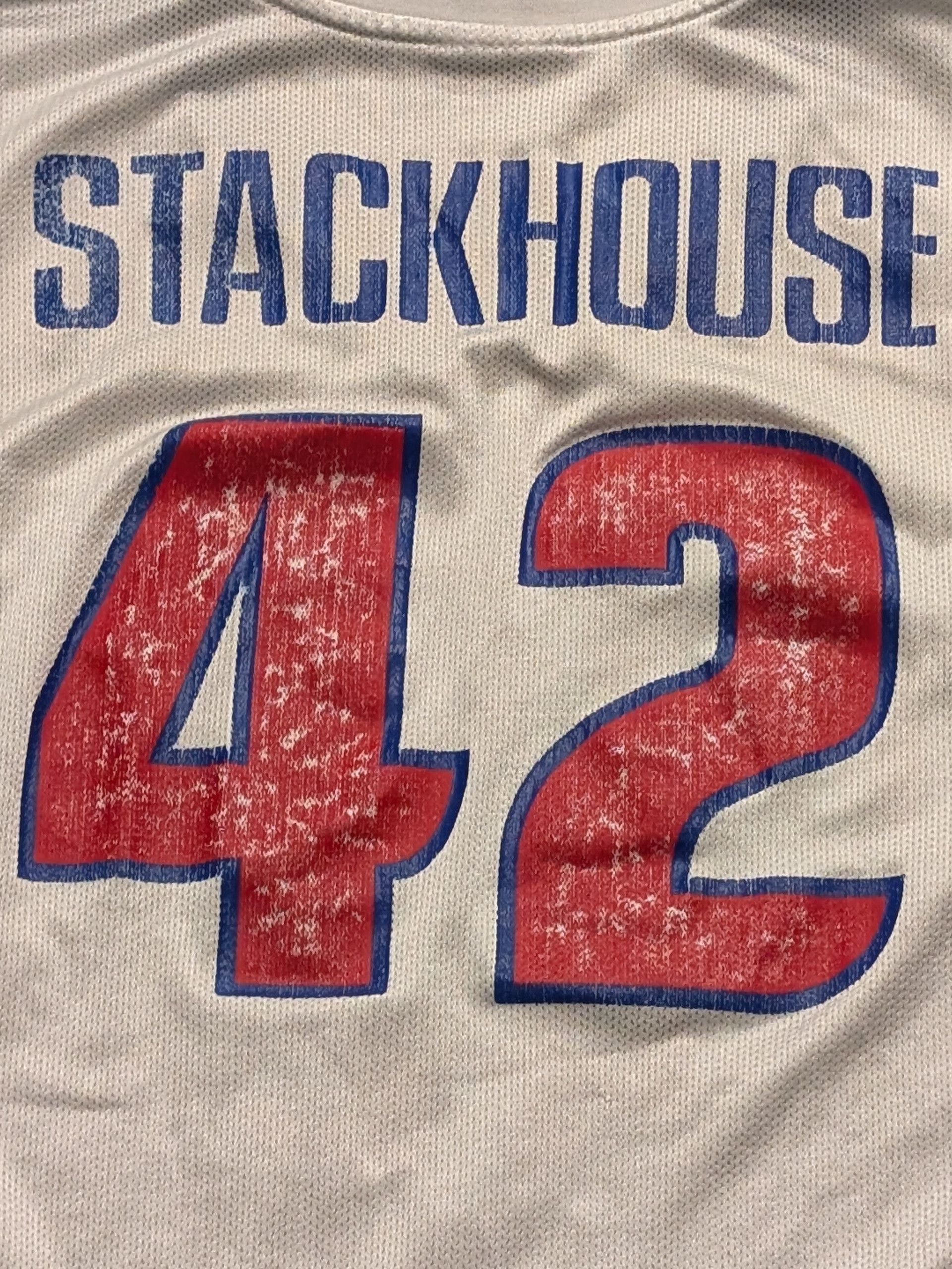 Reebok Jerry Stackhouse Detroit Pistons Reebok Jersey Korea Size L Size US L / EU 52-54 / 3 - 6 Thumbnail