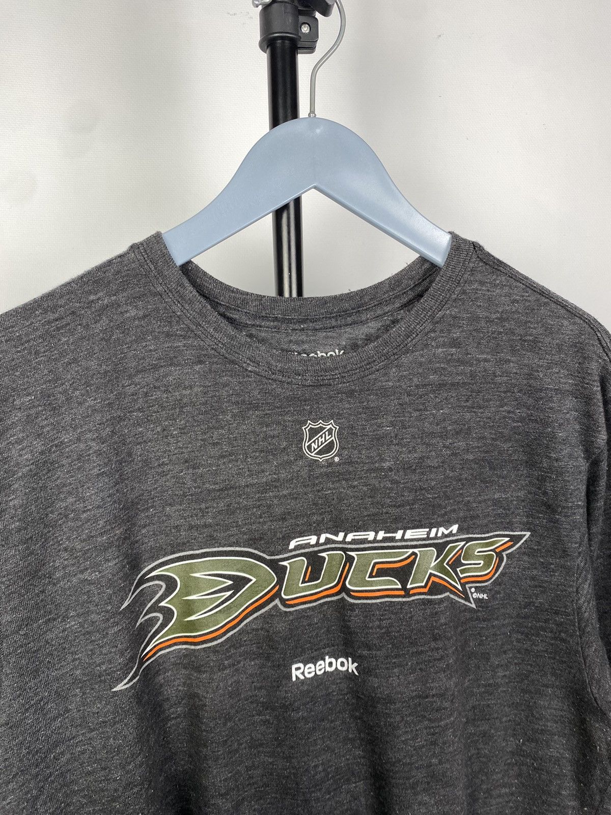NHL × Reebok Reebok Jonas Hiller Anaheim Mighty Ducks NHL t-shirt Size US M / EU 48-50 / 2 - 3 Thumbnail