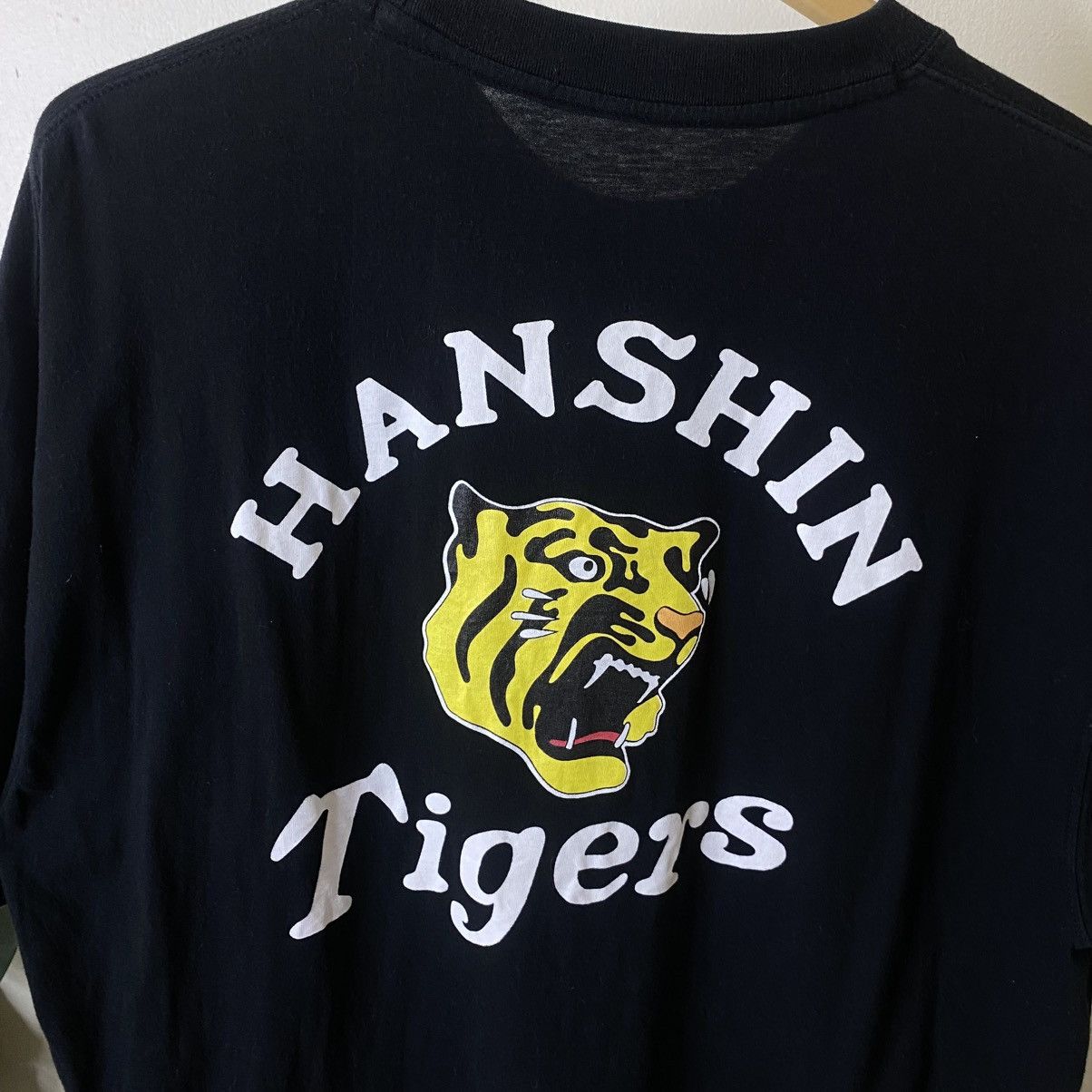 Japanese Brand Hanshin Tigers Japan Baseball Club Bathing Ape BAPE Style T Size US L / EU 52-54 / 3 - 2 Thumbnail