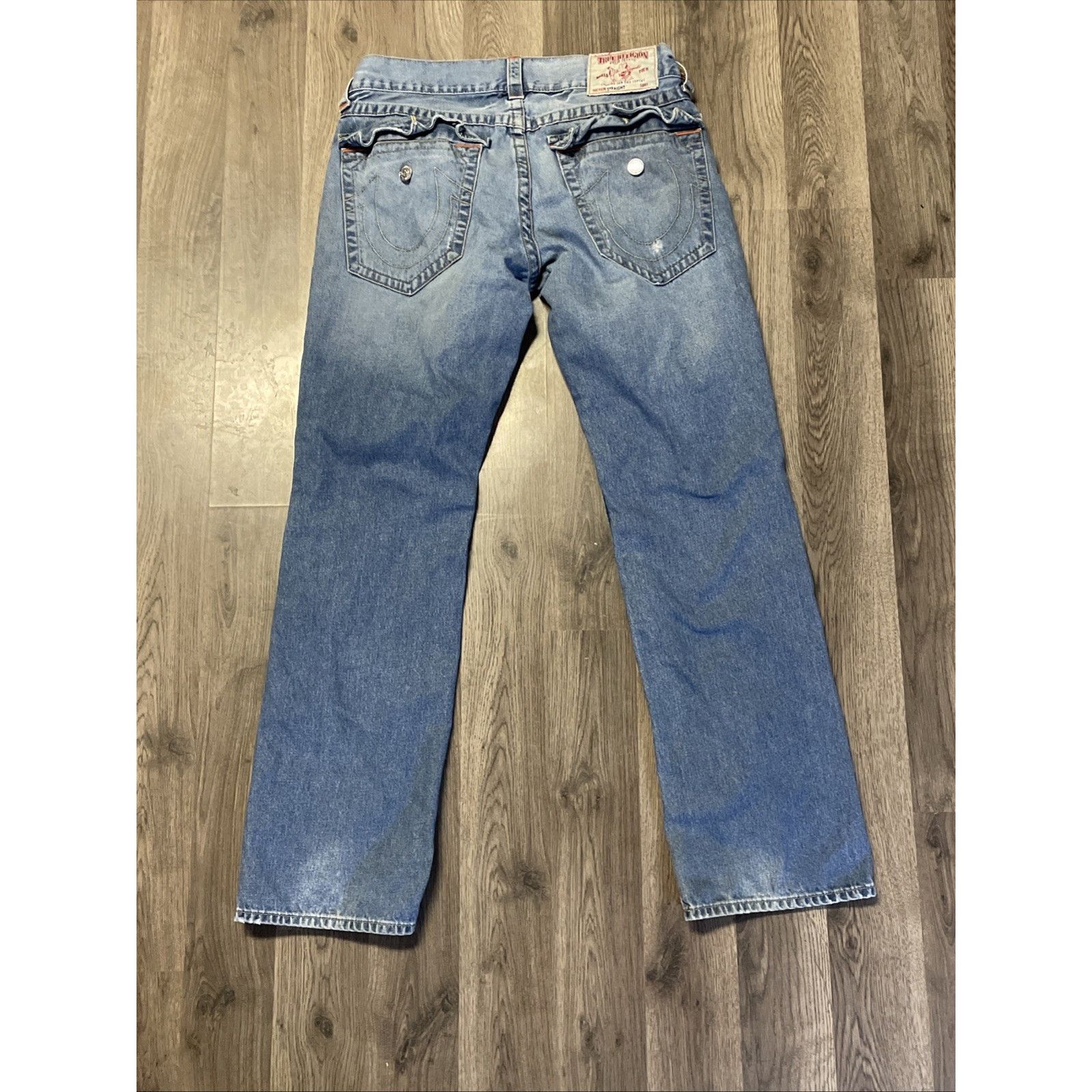 True Religion True Religion Jeans Mens 33x32 Billy Big T Flap Pockets Size US 33 - 8 Thumbnail