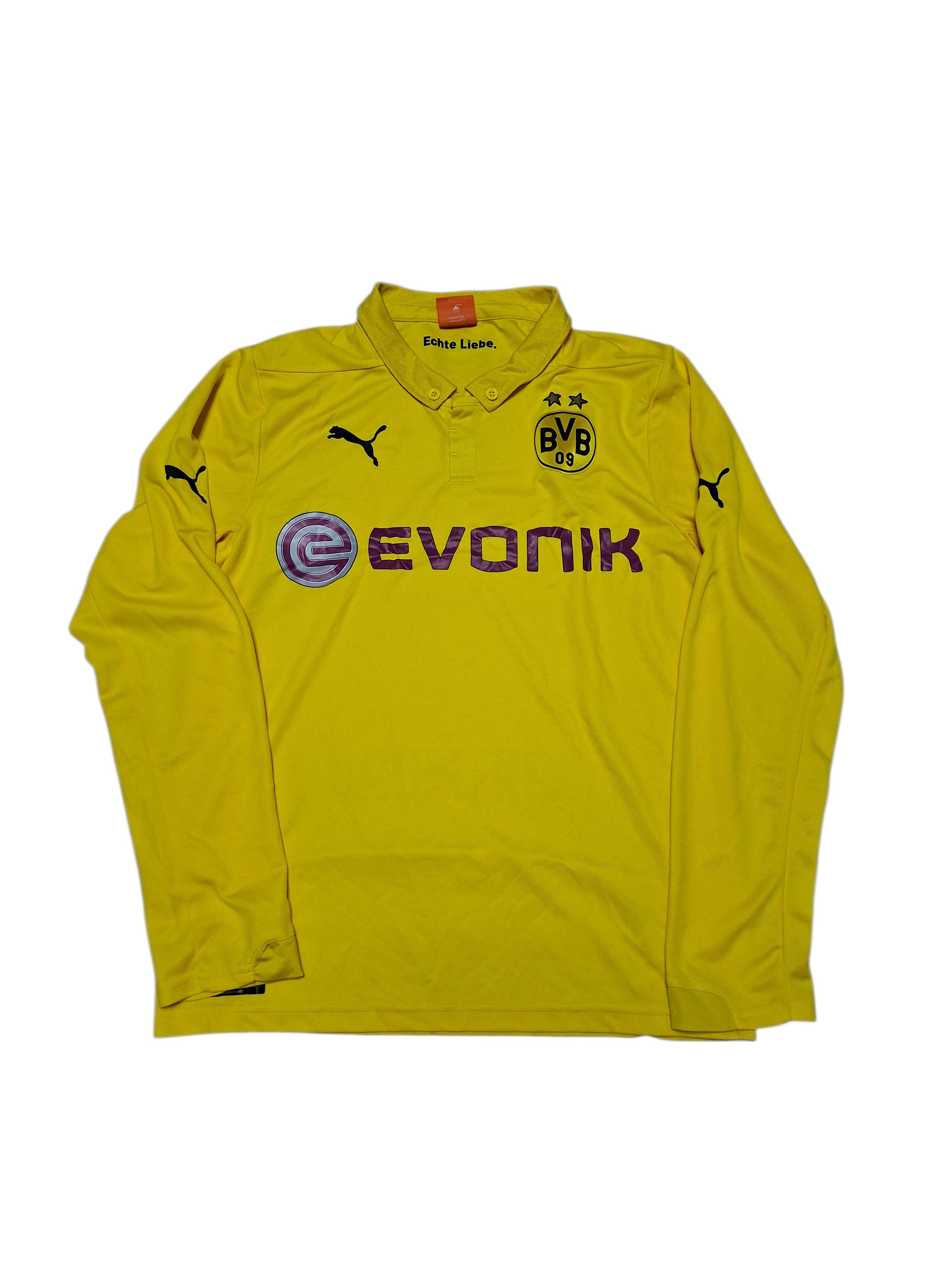Puma BORUSSIA DORTMUND PUMA VINTAGE 2014/2015 LONG SOCCER JERSEY Size US S / EU 44-46 / 1 - 1 Thumbnail