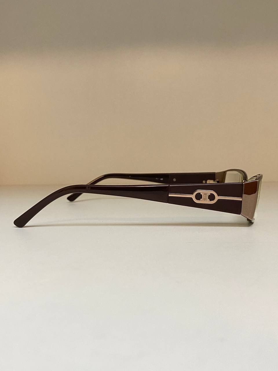 Celine Celine Retro Square Bayonetta Logo Vintage Y2K Eyeglasses Size ONE SIZE - 4 Thumbnail