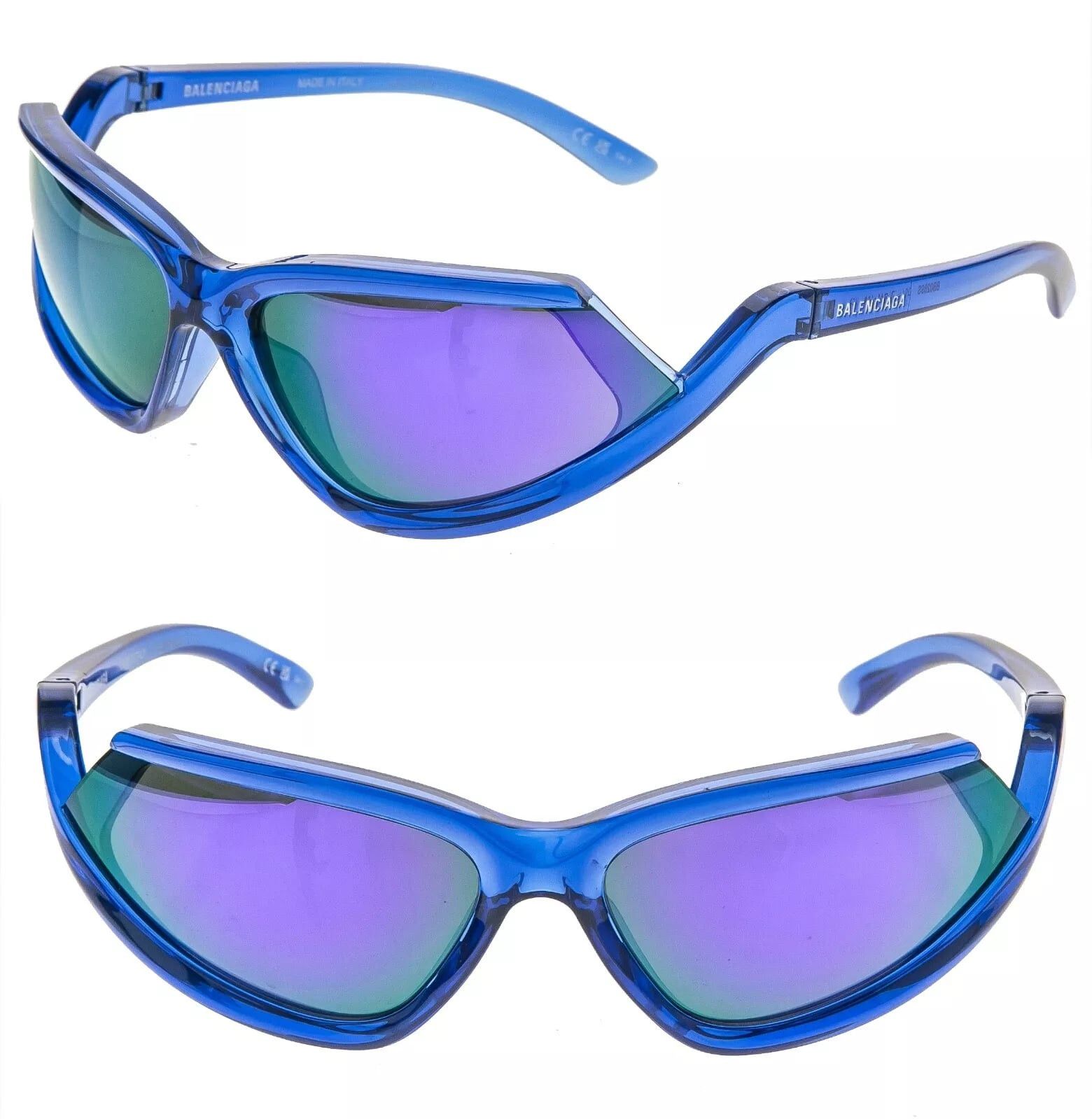 Balenciaga BALENCIAGA Xpander 0284 Blue Purple Mirror 004 BB0289S Size ONE SIZE - 1 Thumbnail