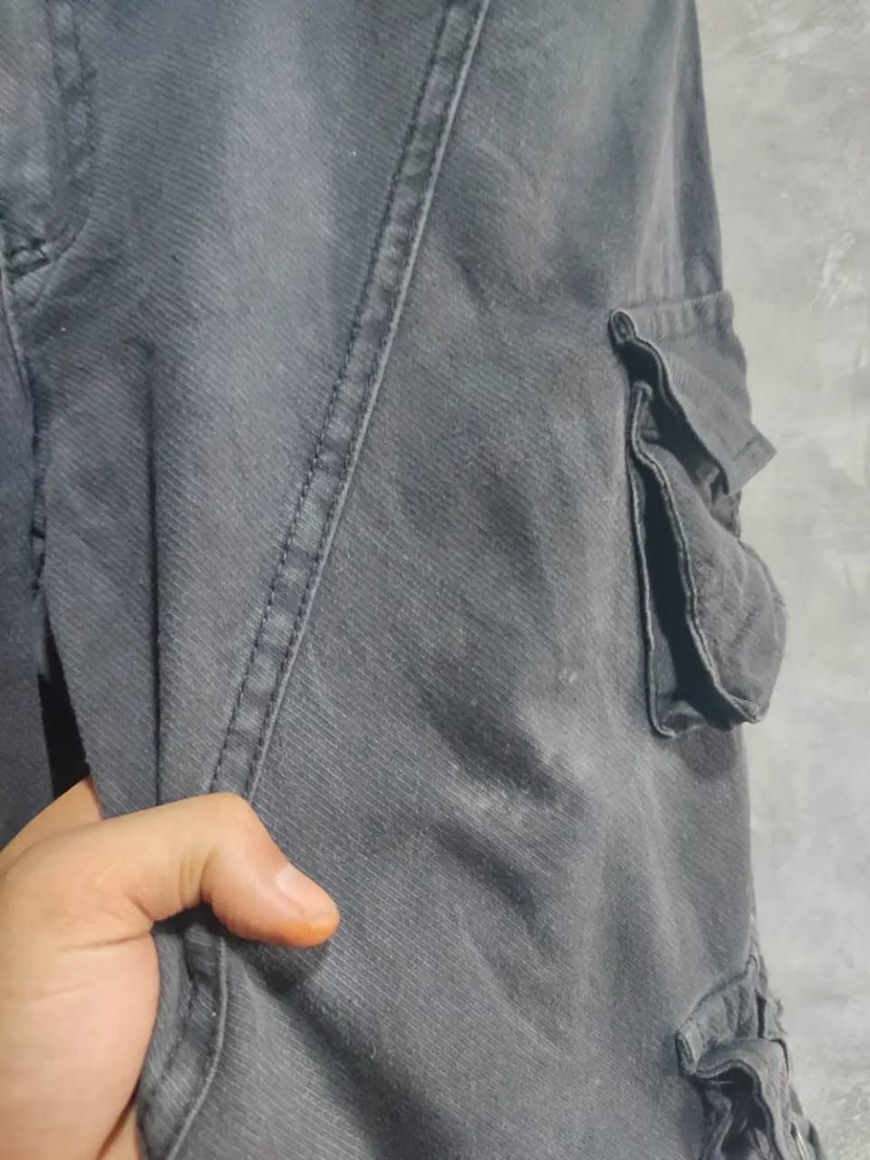 Other Valley black wash Cargo 3D Multipocket Low rise Pants Size US 29 - 7 Thumbnail