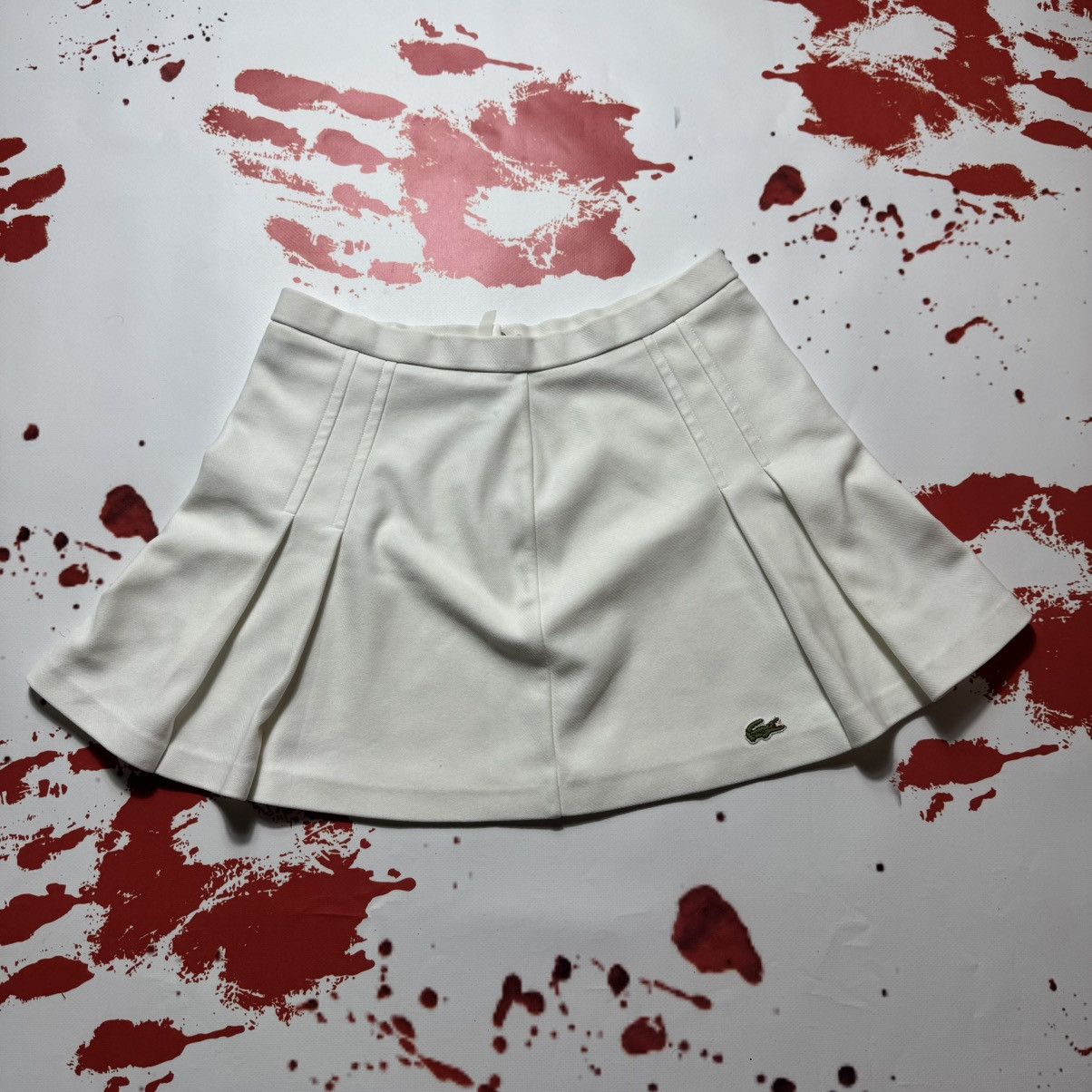 Lacoste Vintage 90's Lacoste Tennis Skirt Old Money Size 30" / US 8 / IT 44 - 1 Thumbnail
