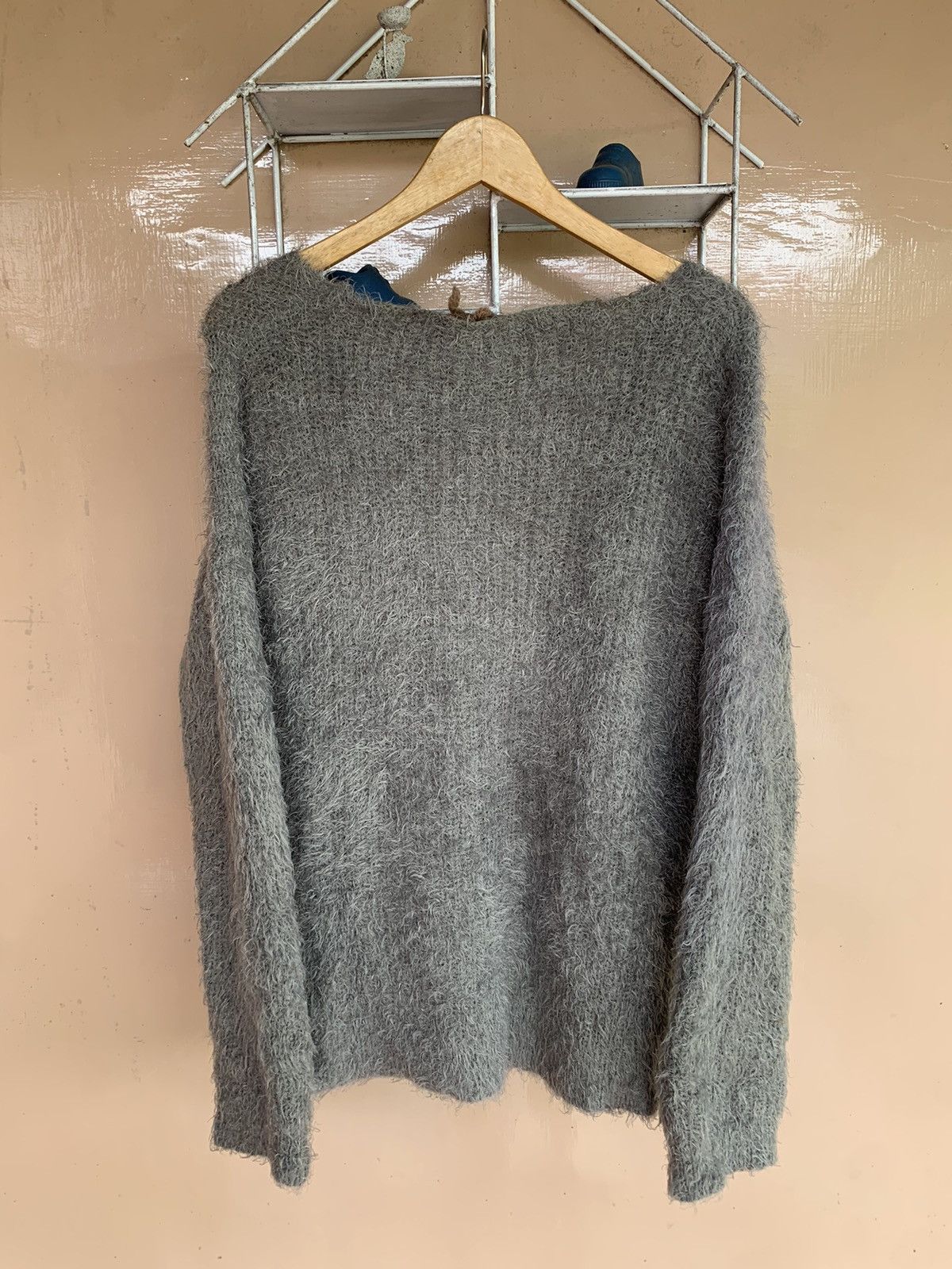 Hysteric Glamour 💥OFFER💥Japanese Mohair Knitted Isseymiyake style Size US L / EU 52-54 / 3 - 7 Thumbnail