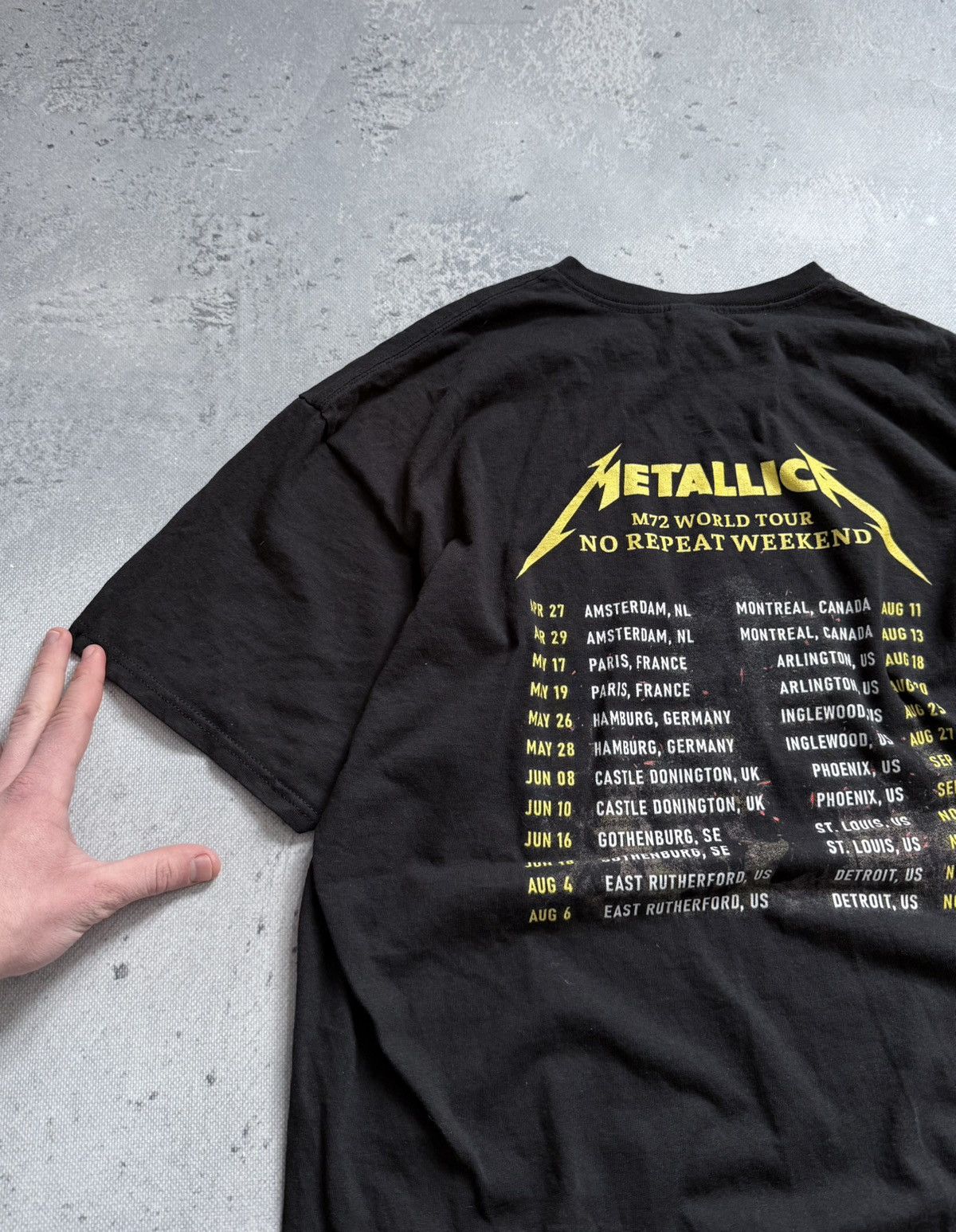 Vintage Metallica y2k street-wear punk rock t-shirt Size US XL / EU 56 / 4 - 9 Thumbnail