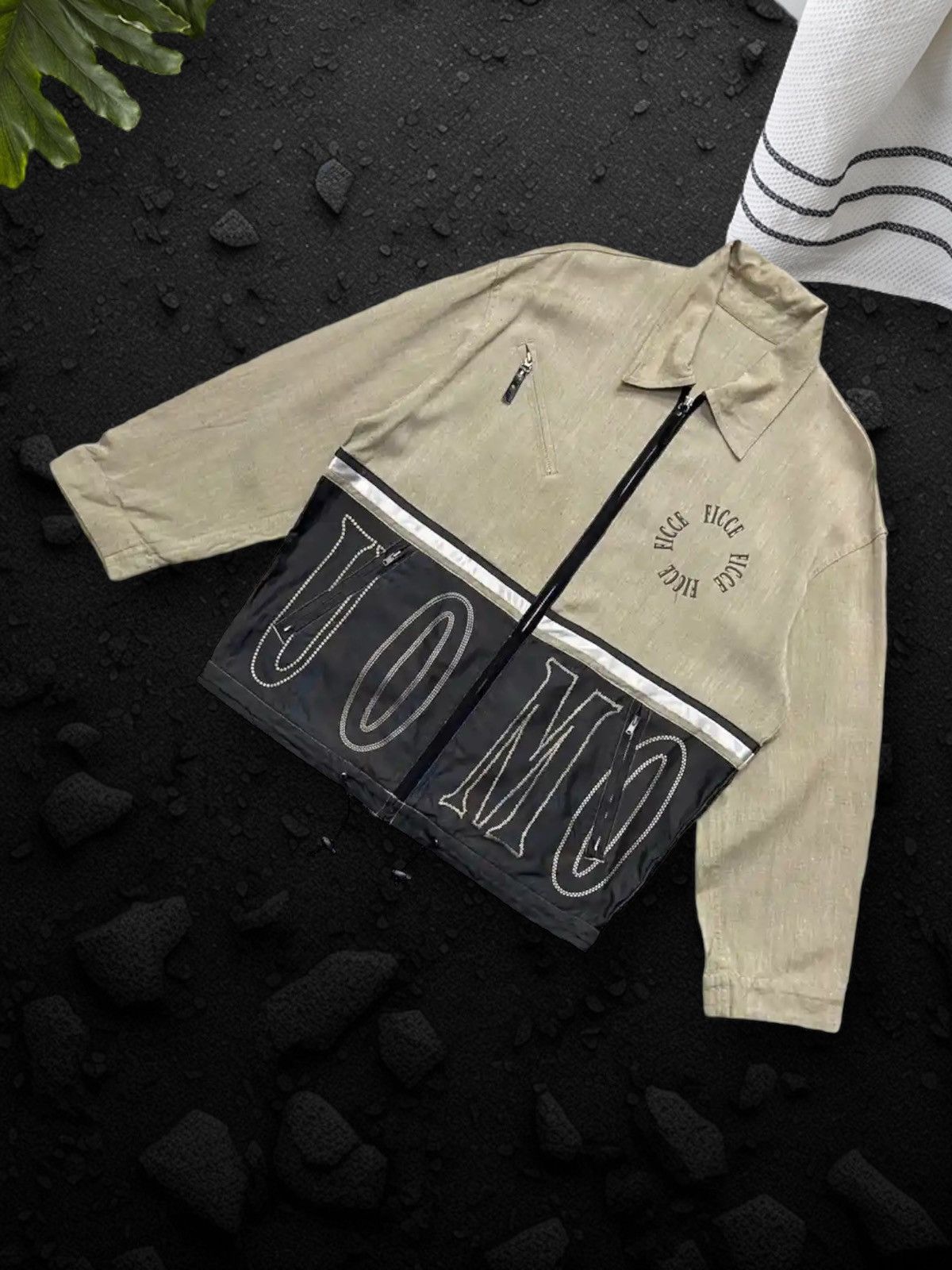 Japanese Brand × Yoshiyuki Konishi 80s Ficce Yoshiyuki Konishi Embroidered Cotton Twill Jacket Size US L / EU 52-54 / 3 - 3 Thumbnail