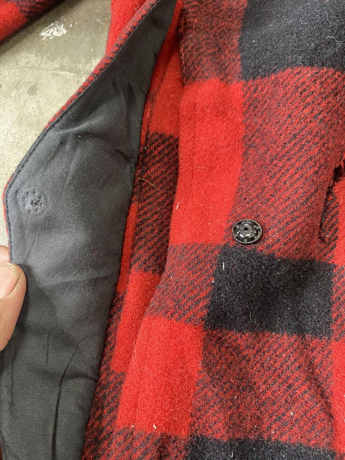 Kent & Curwen Rare Vintage 90s Distressed Kent Wool Chore Jacket Size US L / EU 52-54 / 3 - 14 Thumbnail