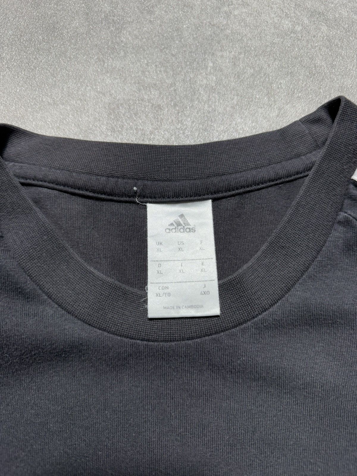 Adidas × Vintage Adidas Tee Oversize Fit Vintage XL Size US XL / EU 56 / 4 - 3 Thumbnail