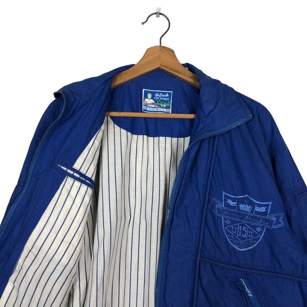 Japanese Brand 🔥VINTAGE BOMBER JACKET REFRESH THE SPIRIT JOHN WEERY Size US M / EU 48-50 / 2 - 12 Thumbnail