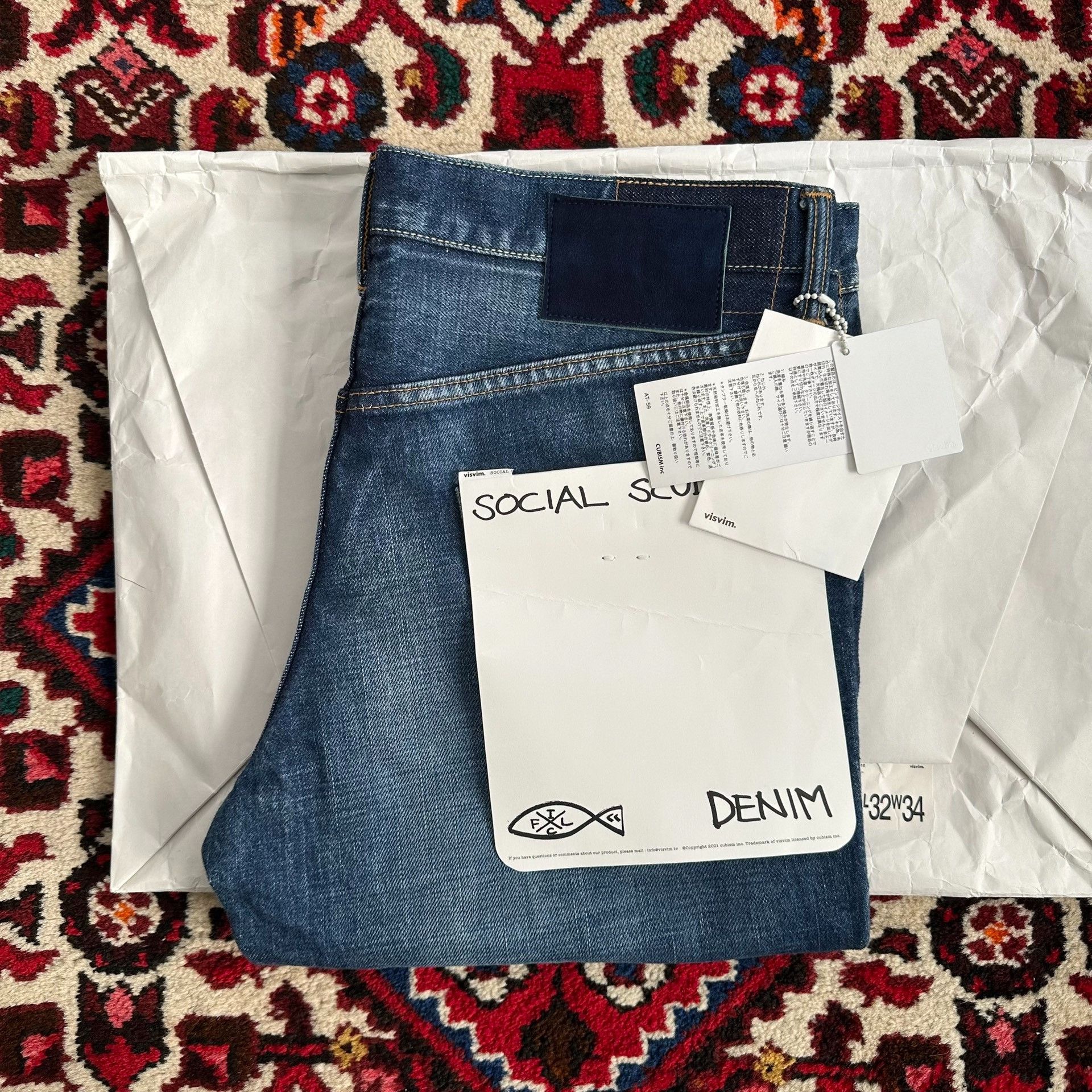 Visvim visvim 18aw 04d12 jeans Nextarrow-2501 Size US 34 / EU 50 - 8 Thumbnail