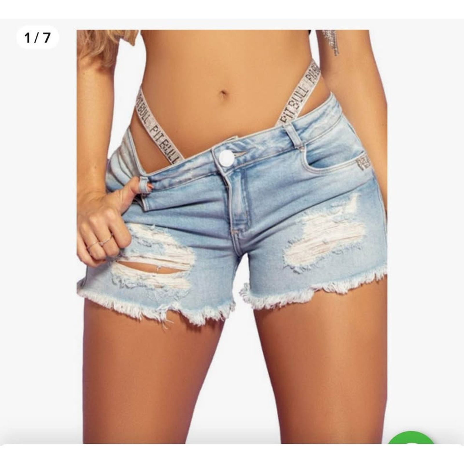 Other Pit Bull denim shorts size S Size 26" / US 2 / IT 38 - 2 Thumbnail
