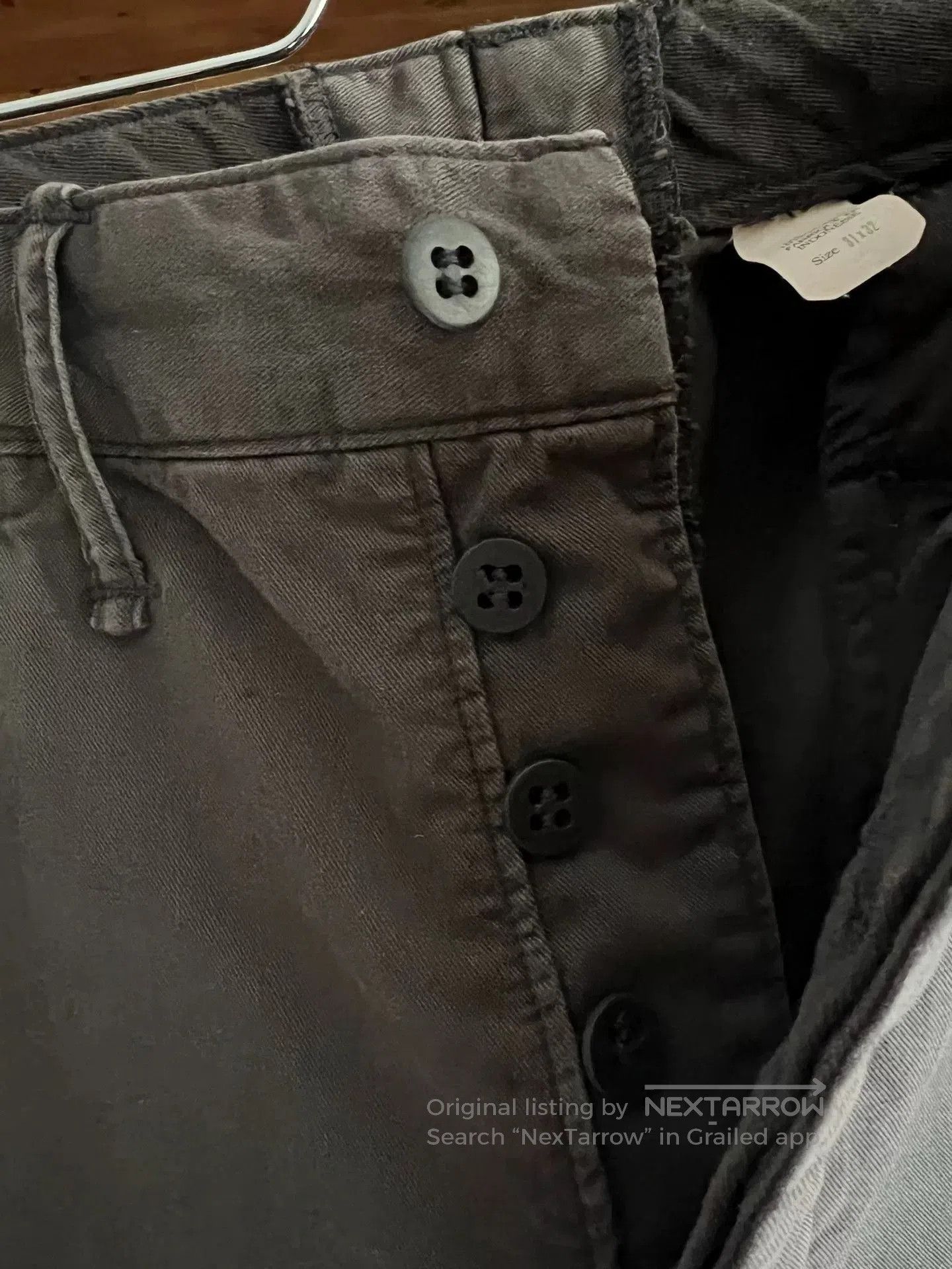 RRL Ralph Lauren RRL Double RL Gray Black Casual Pants. Size US 31 - 5 Thumbnail