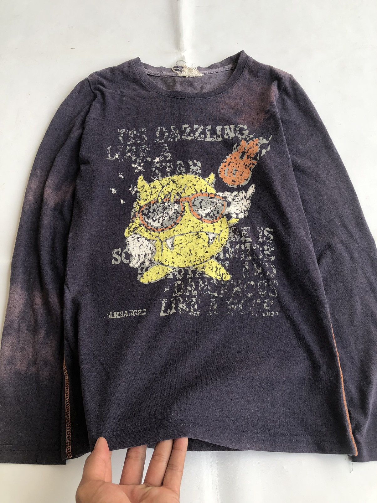 If Six Was Nine Japanese Poem Sun faded LongSleeve Ifsixwasnine Style Size US M / EU 48-50 / 2 - 2 Thumbnail