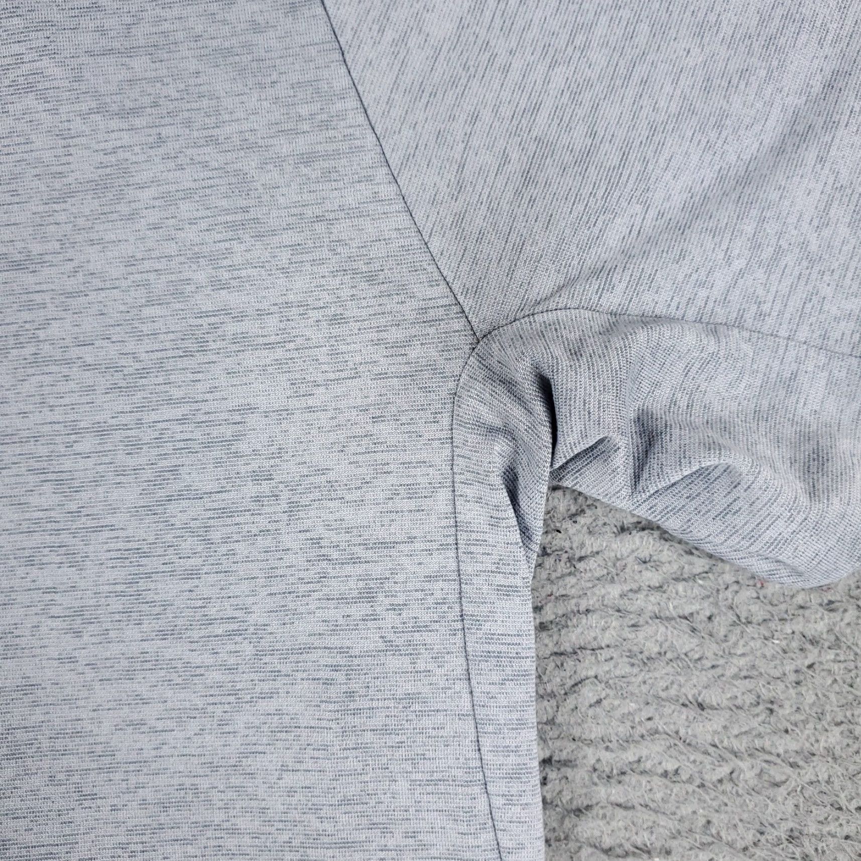 Nike Nike T Shirt Mens XL Gray Swoosh Running Active Gym Short Sleeve Size US XL / EU 56 / 4 - 4 Thumbnail