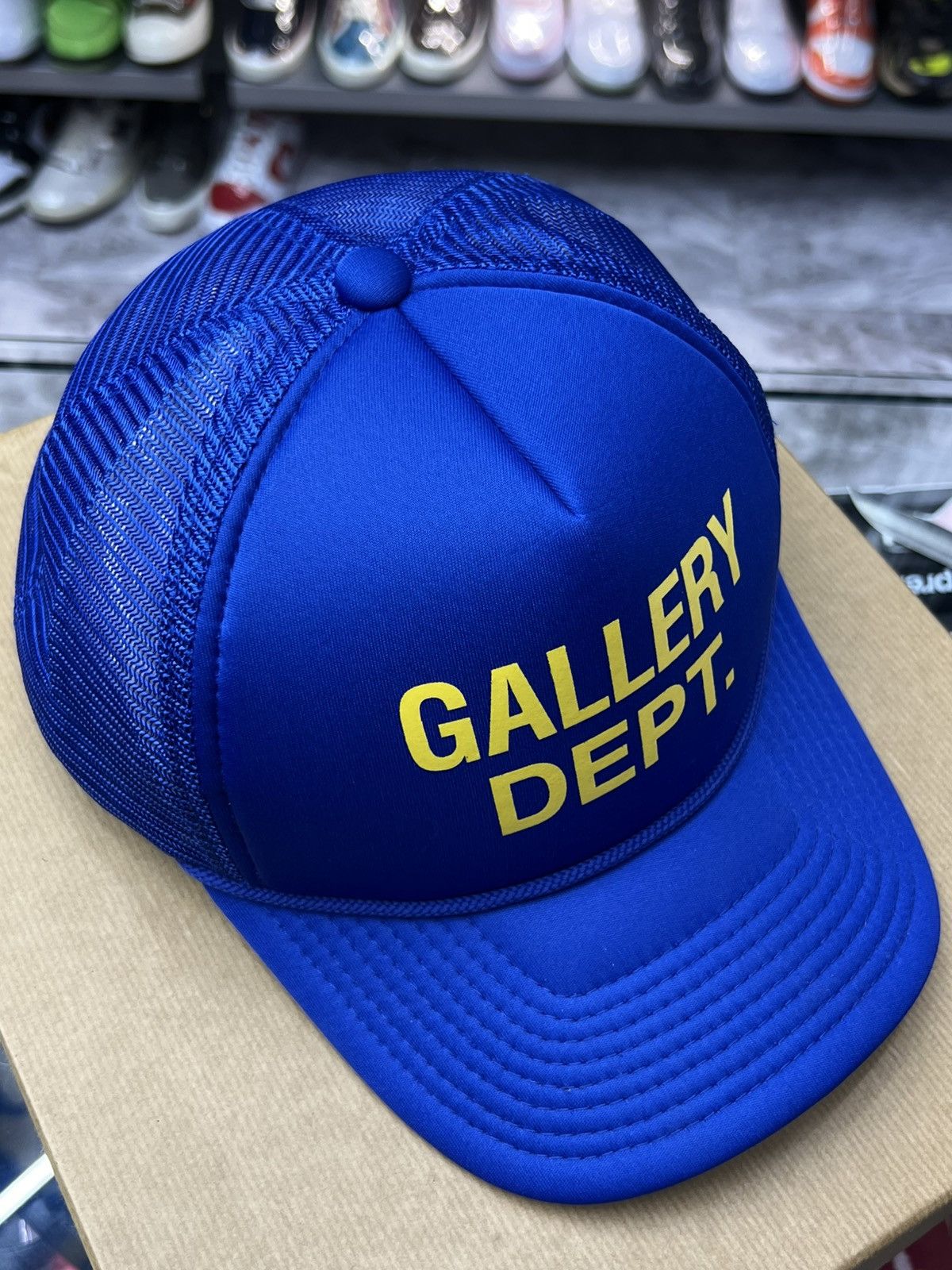 Gallery Dept. Gallery Dept Logo Print Trucker Cap Size ONE SIZE - 4 Thumbnail