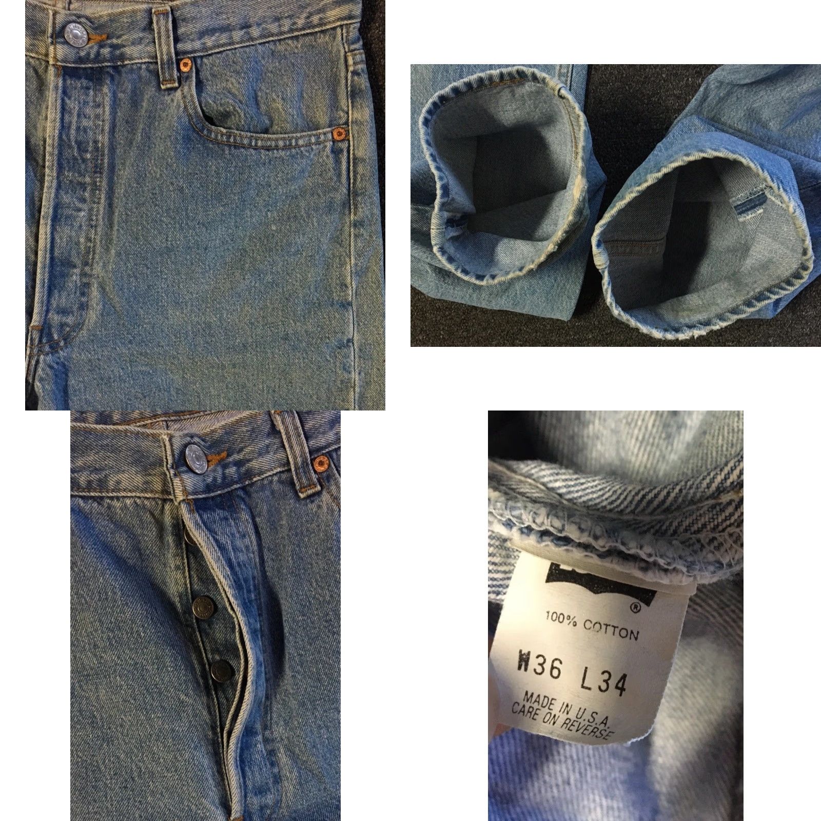 Levi's VINTAGE Levi's 501 Jeans Shirt? Size US 36 / EU 52 - 9 Thumbnail