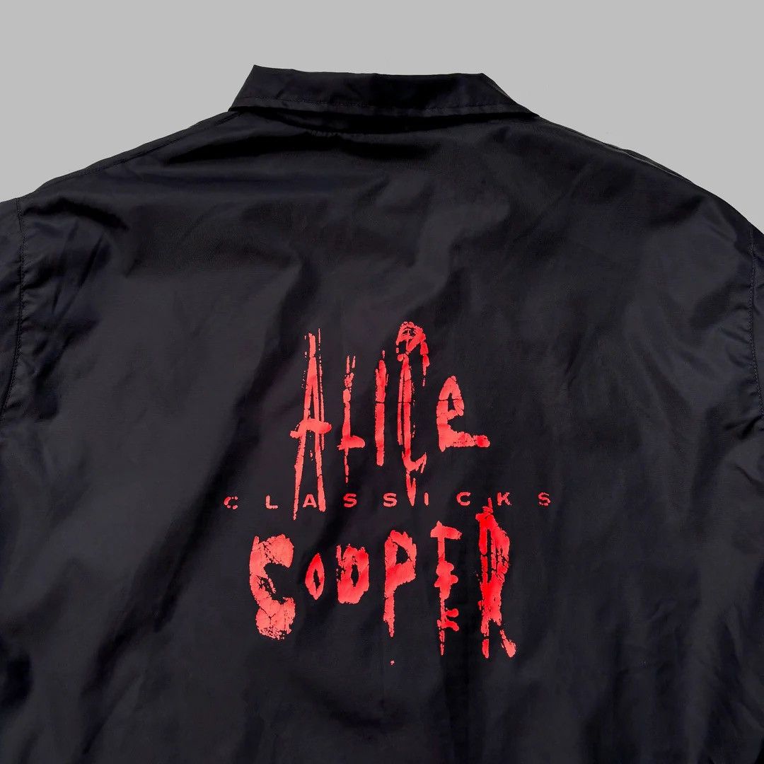 Vintage Alice Cooper 1995 90s Vintage Classicks Band Merch Jacket Size US XL / EU 56 / 4 - 3 Thumbnail