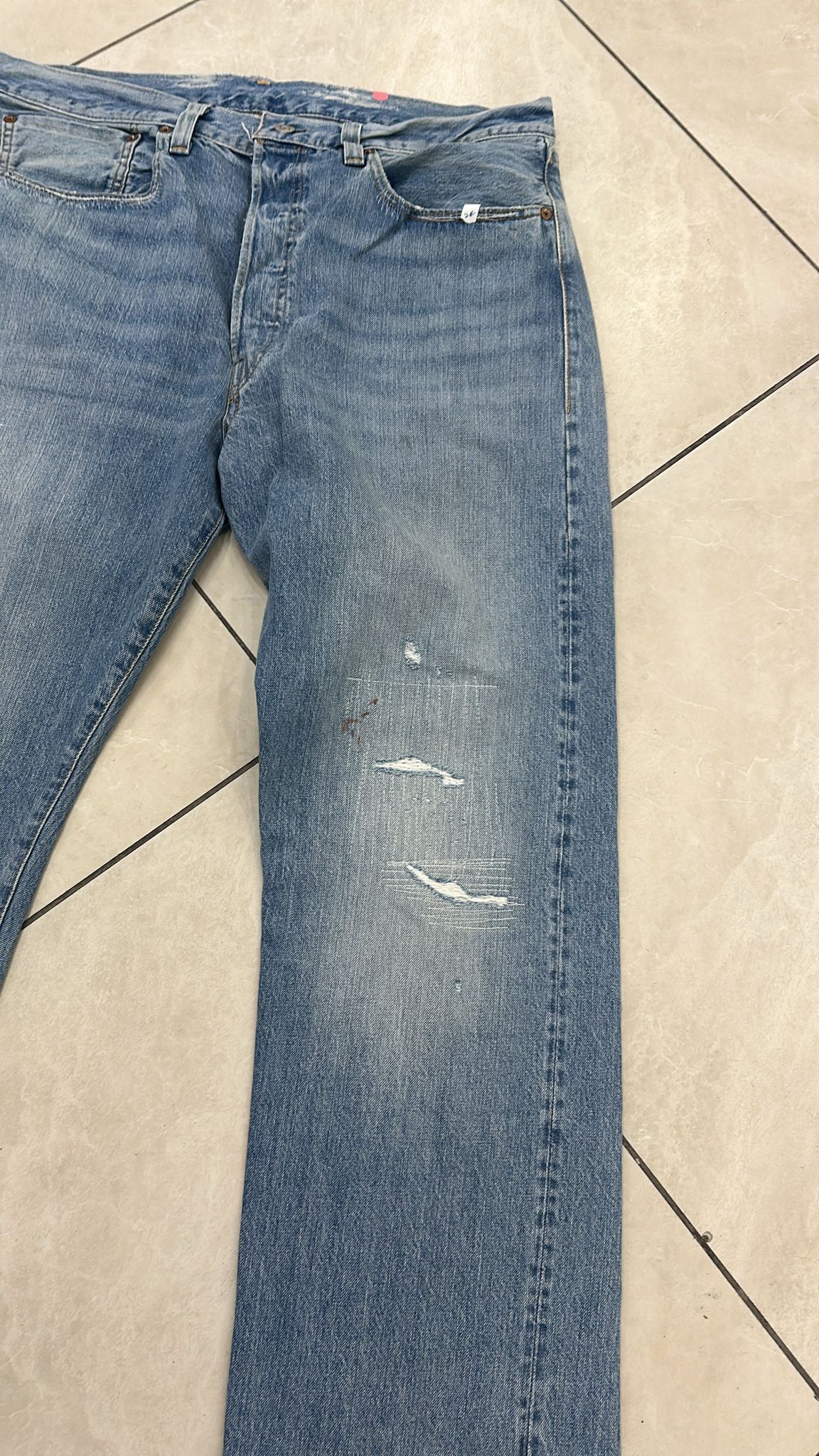 Levi's Vintage Clothing LVC Levi's Vintage Clothing 1947 501XX BigE Selvedge Jeans Size US 38 / EU 54 - 8 Thumbnail