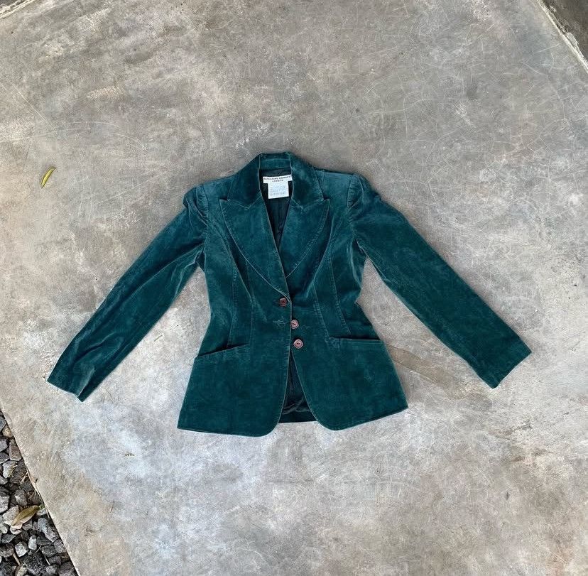 KATHARINE HAMNETT LONDON Corduroy Blazer
