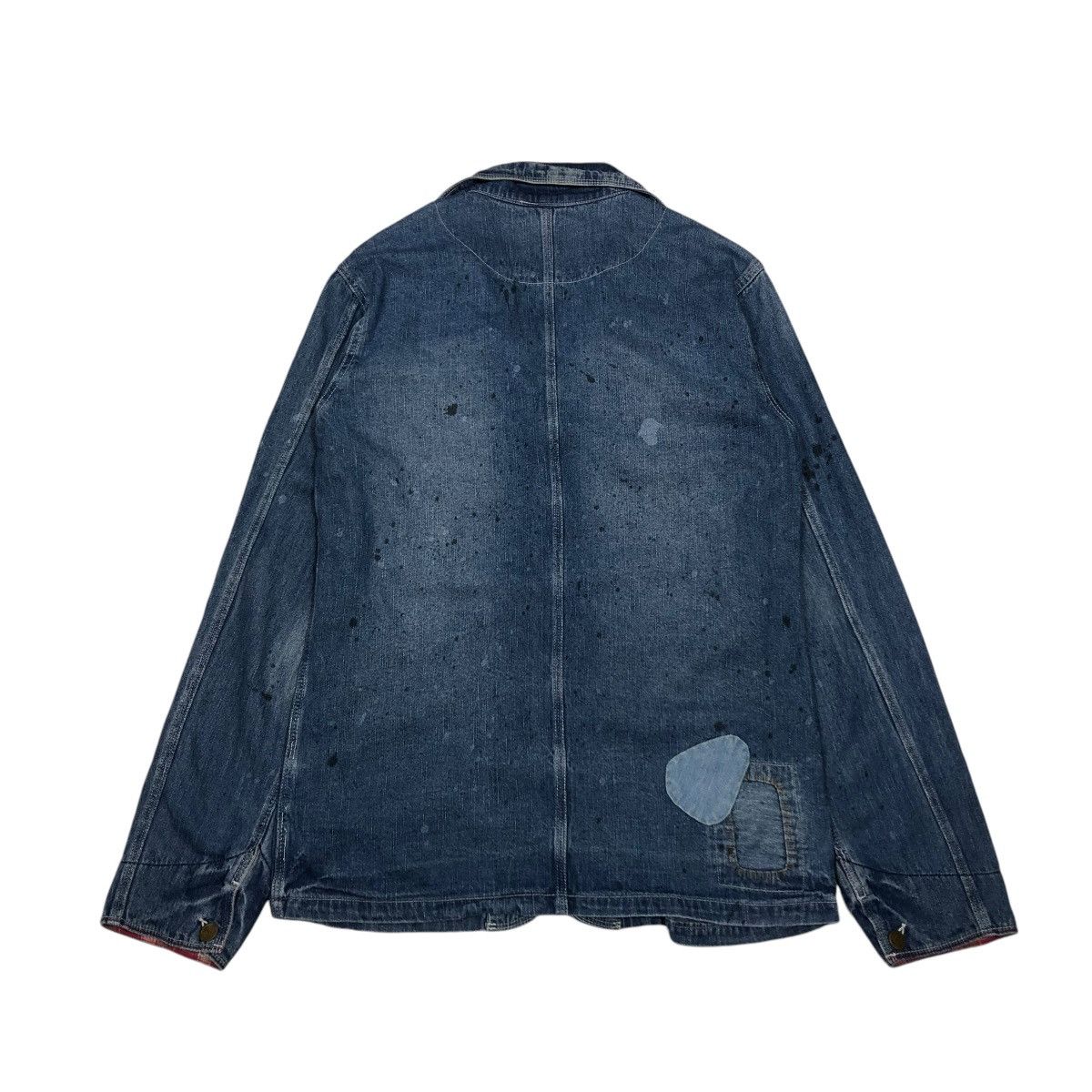 Japanese Brand 🔥M2SQUARED WORKER DENIM JACKET BLANKET ISSEY MIYAKE Size US M / EU 48-50 / 2 - 2 Thumbnail