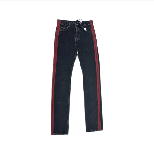 17ss BALENCIAGA サイドライン ペイント デニム BALENCIAGA 17SS 