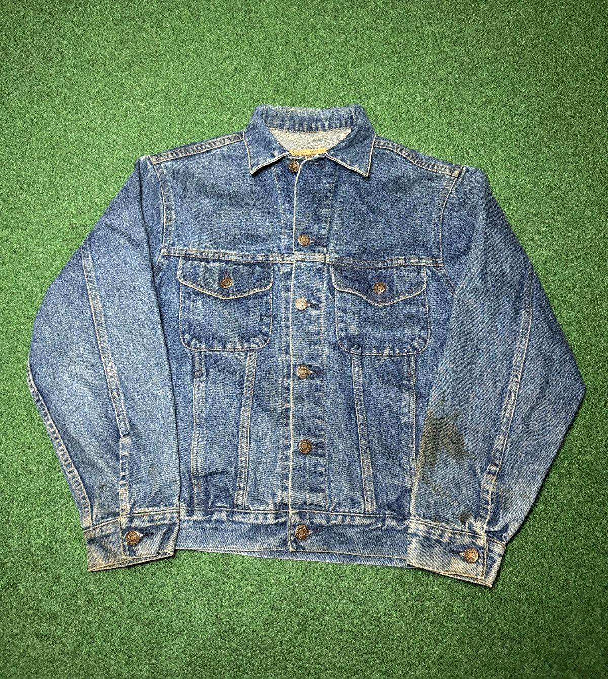 Gap Vintage 80s 90s Gap Denim Trucker Small 20x24 Jacket Size US S / EU 44-46 / 1 - 1 Thumbnail