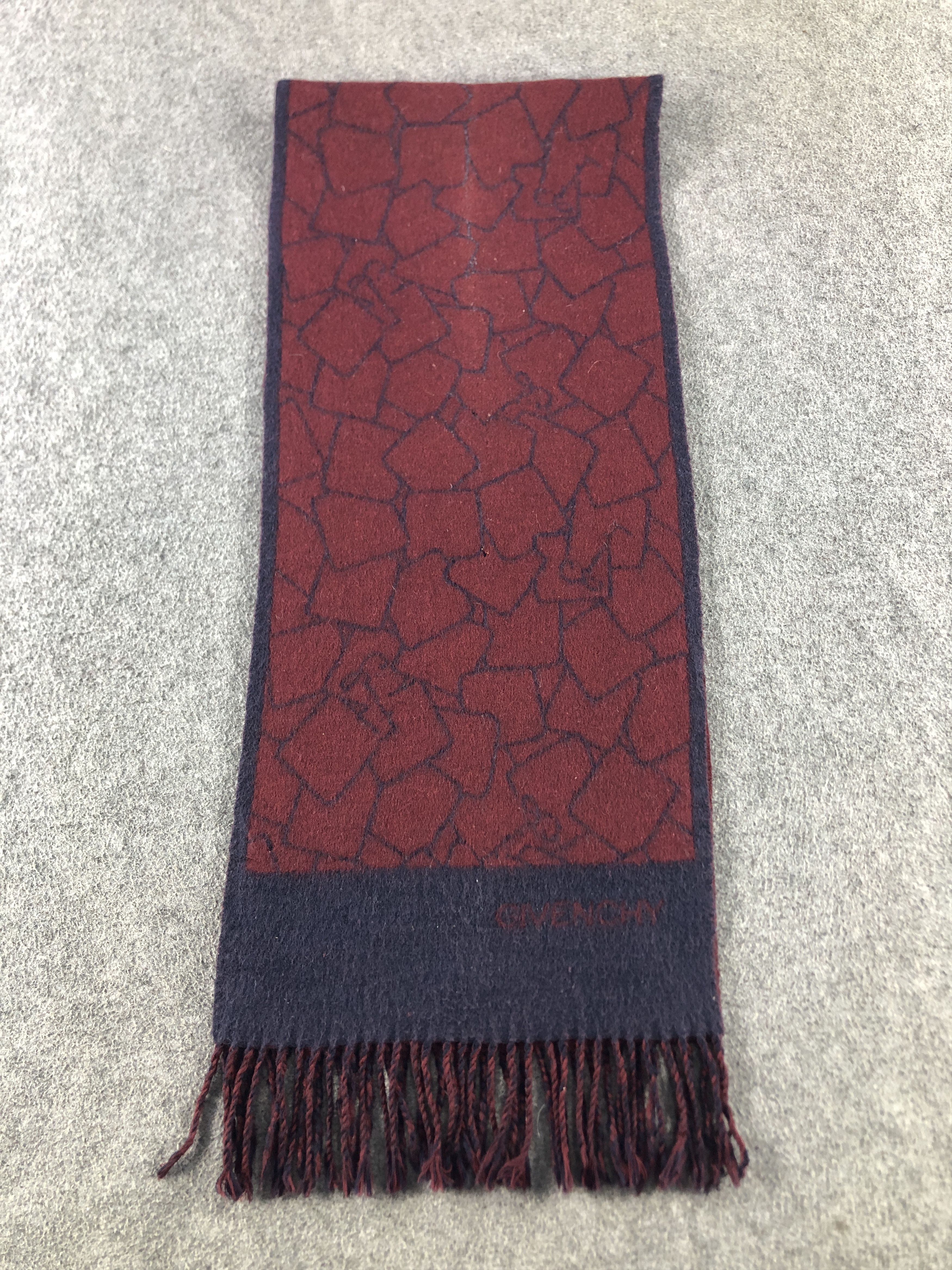 Vintage Givenchy Wool Scarf / Muffler / Neckwear P866 Size ONE SIZE - 2 Thumbnail