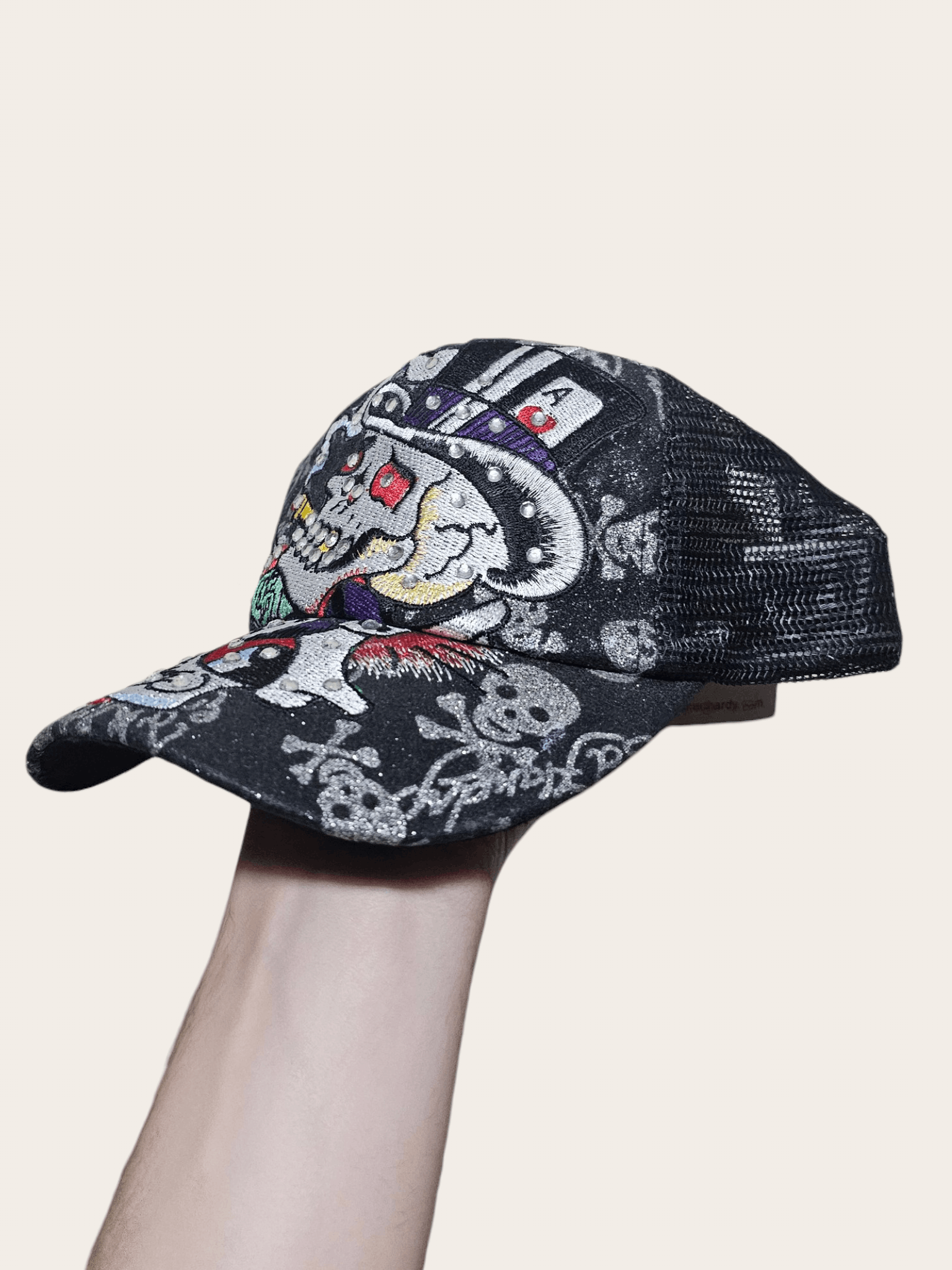 Ed Hardy Ed Hardy Skull y2k Hat Size ONE SIZE - 4 Thumbnail