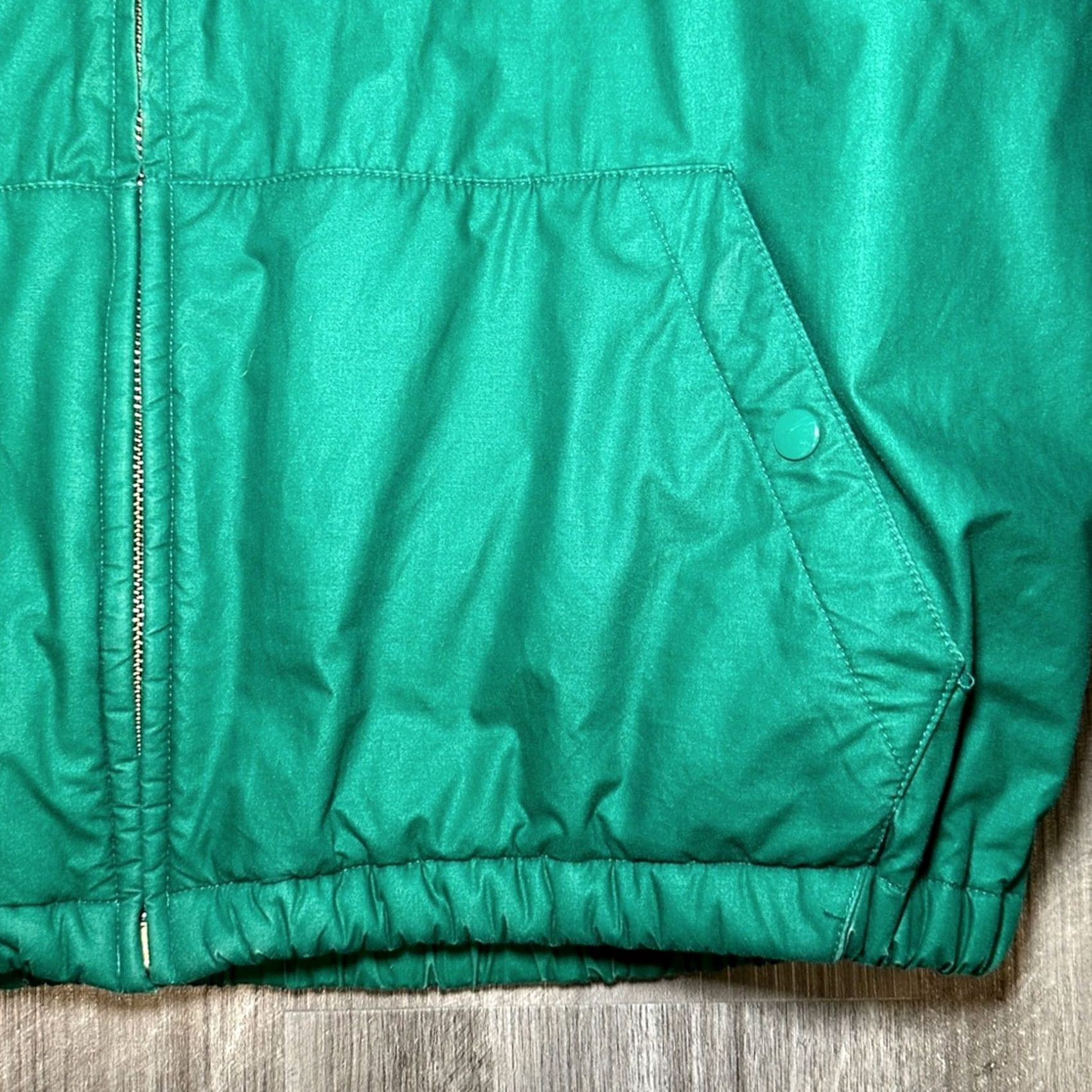 Polo Ralph Lauren Polo Ralph Lauren Jacket Bomber Jacket Fleece Line Cotton Made in USA Vintage Green M Mens Size US M / EU 48-50 / 2 - 5 Thumbnail