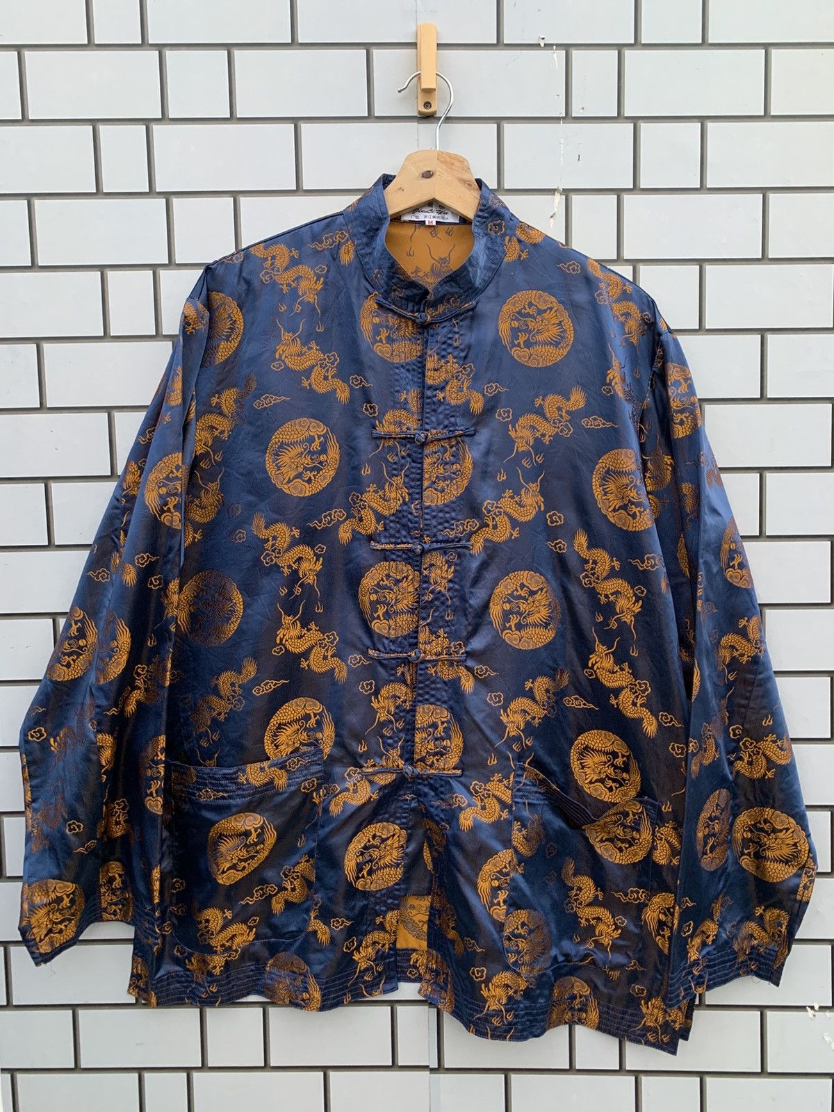 Vintage Vintage Japanese Brand Jie Li Ya Traditional Dragon Size US M / EU 48-50 / 2 - 1 Thumbnail