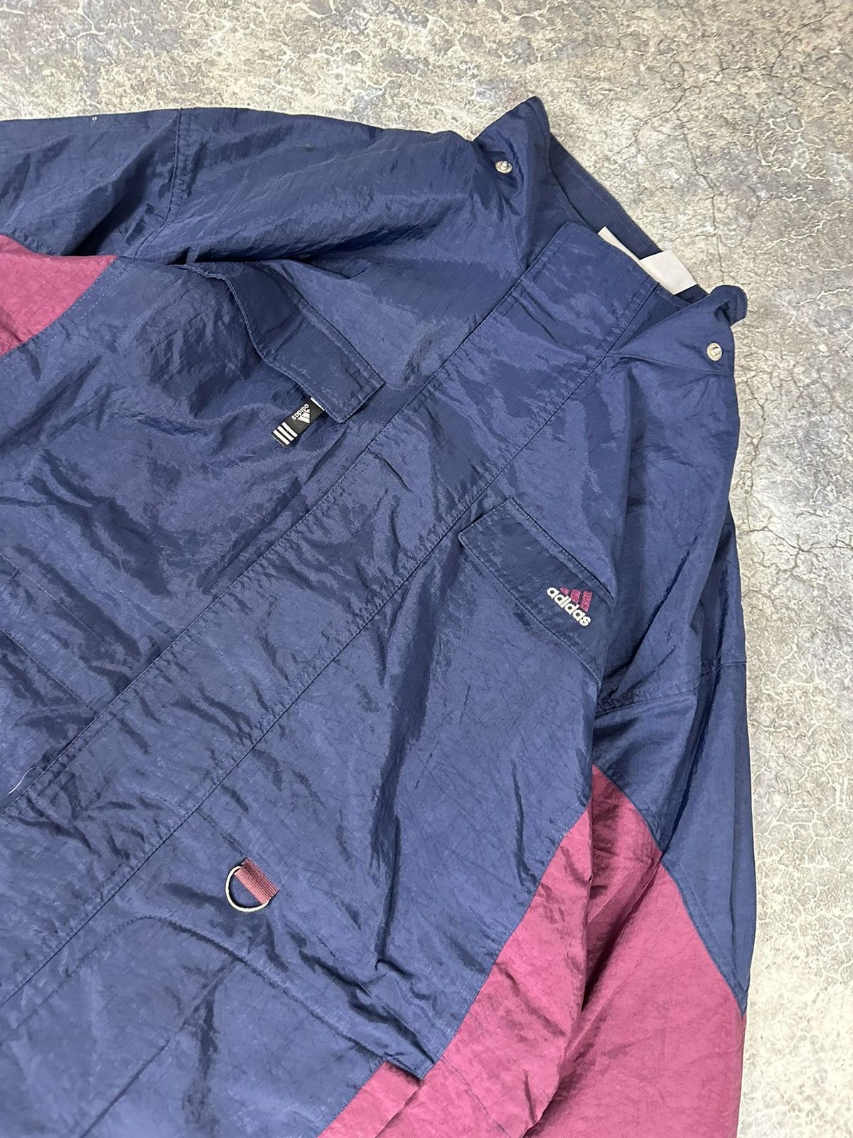 Adidas × Vintage Vintage Adidas Windbreaker Jacket Size US L / EU 52-54 / 3 - 2 Thumbnail