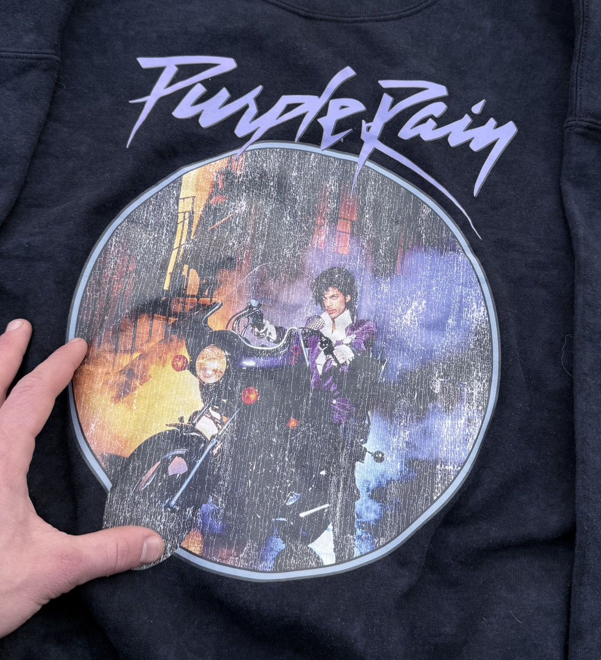 Other Vintage Prince Purple Rain Y2K streetwear track sweatshirt Size US L / EU 52-54 / 3 - 10 Thumbnail