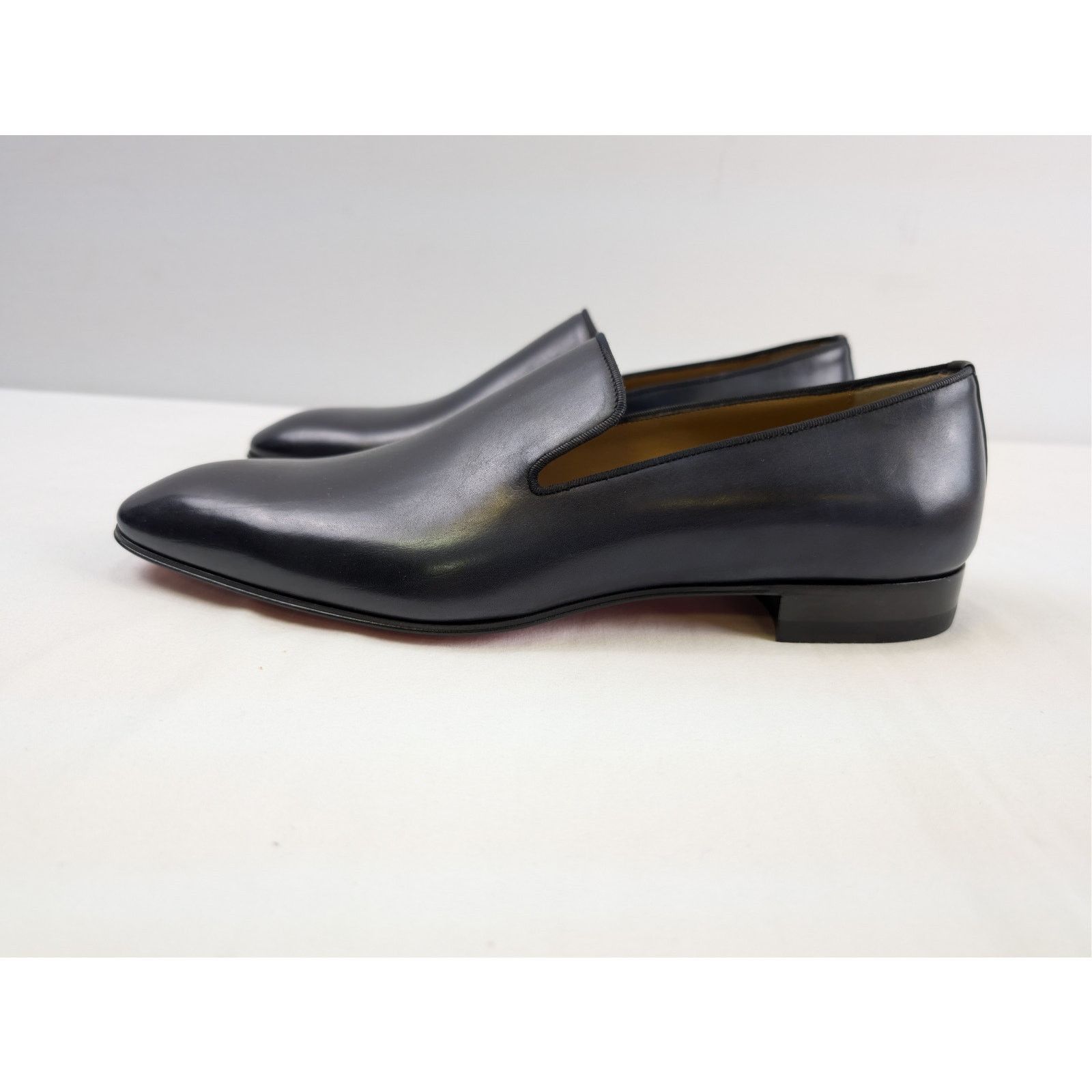 Christian Louboutin o1rshd1 smooth calf leather Dandelion loafer Shoe Boots Navy Size US 10.5 / EU 43-44 - 10 Thumbnail