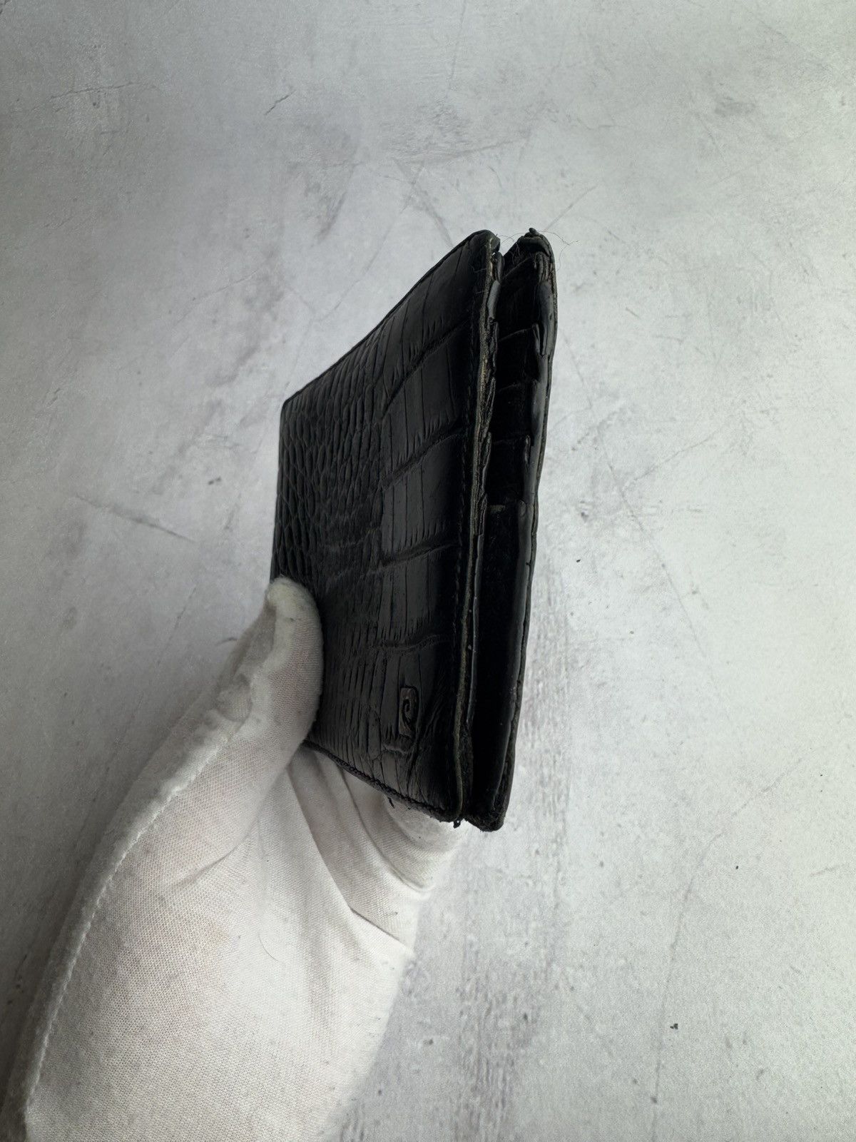 Pierre Cardin × Vintage Pierre Cardin Black Leather Bifold Wallet Size ONE SIZE - 11 Thumbnail