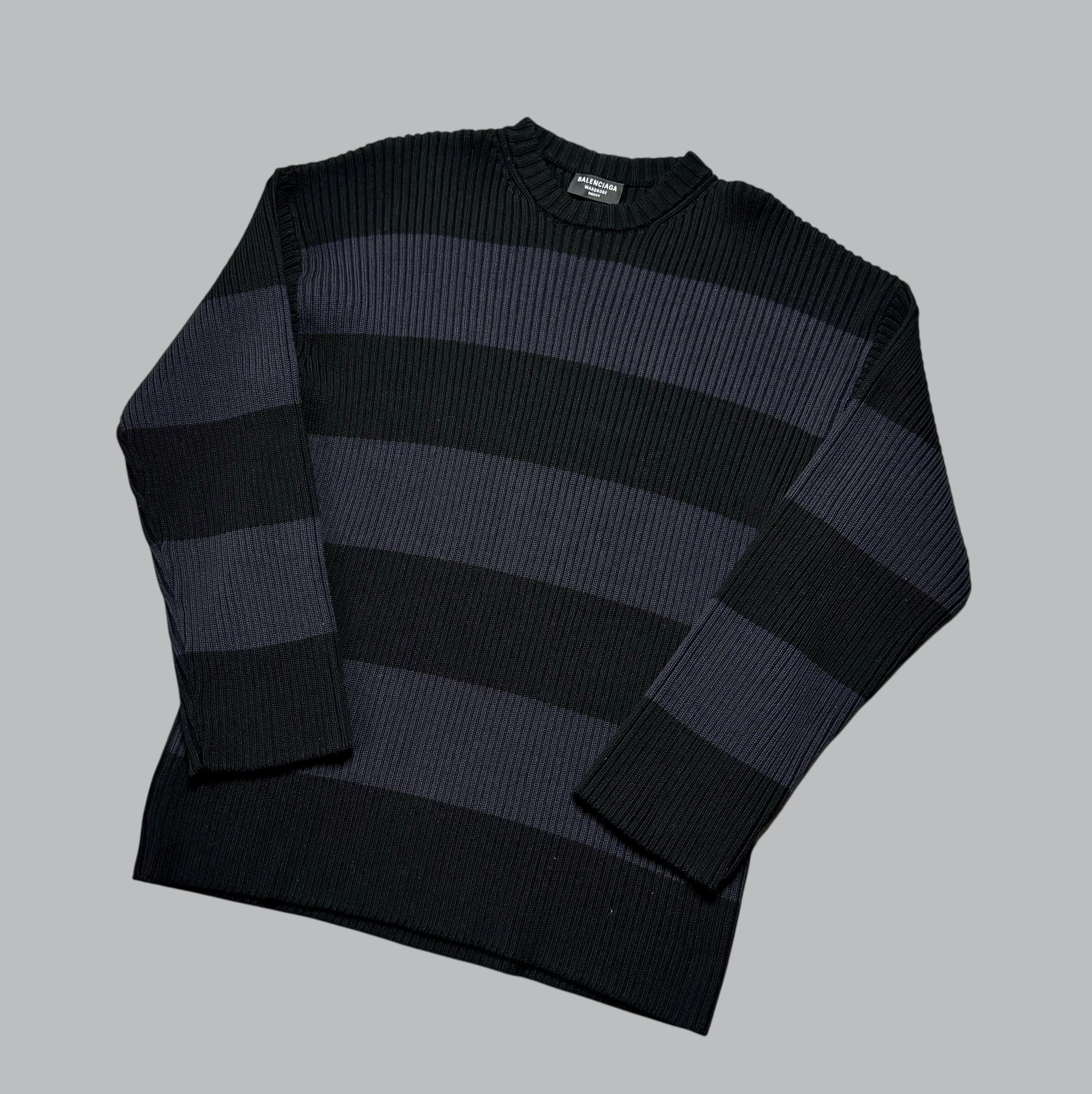 Balenciaga Balenciaga oversized striped sweater size s Size US S / EU 44-46 / 1 - 6 Thumbnail