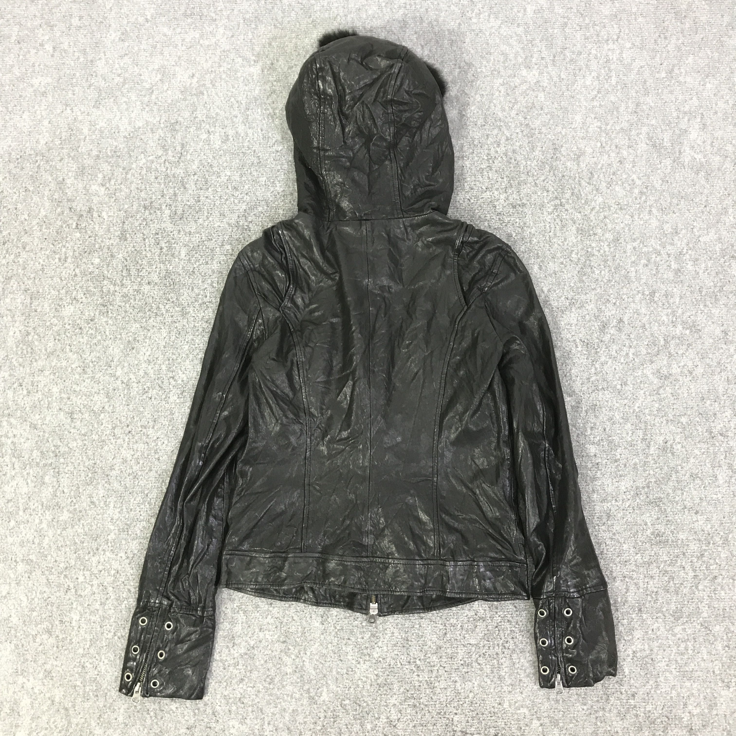 If Six Was Nine SISTEMATIC PUNK JAPAN LEATHER JACKET K92B20 Size US XS / EU 42 / 0 - 3 Thumbnail