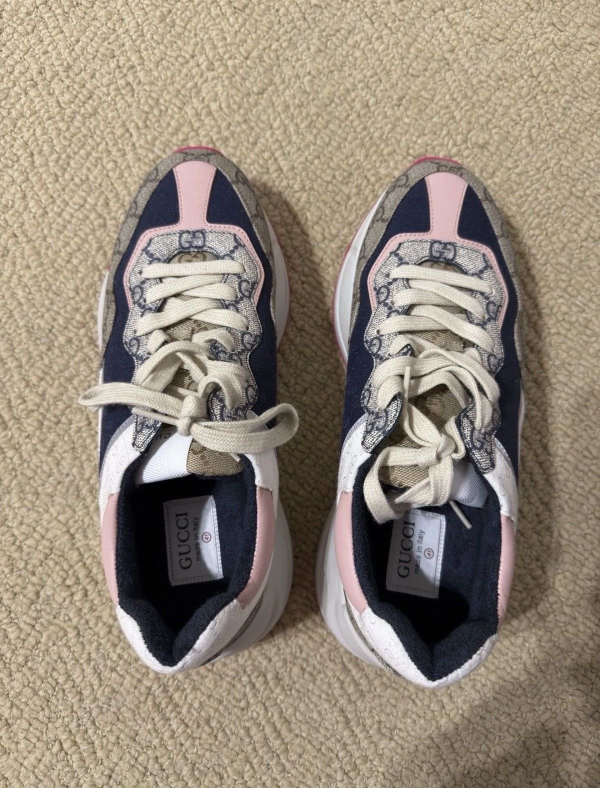 Gucci Gucci rhyton women sneaker size US 11 Size US 11 / IT 41 - 5 Thumbnail