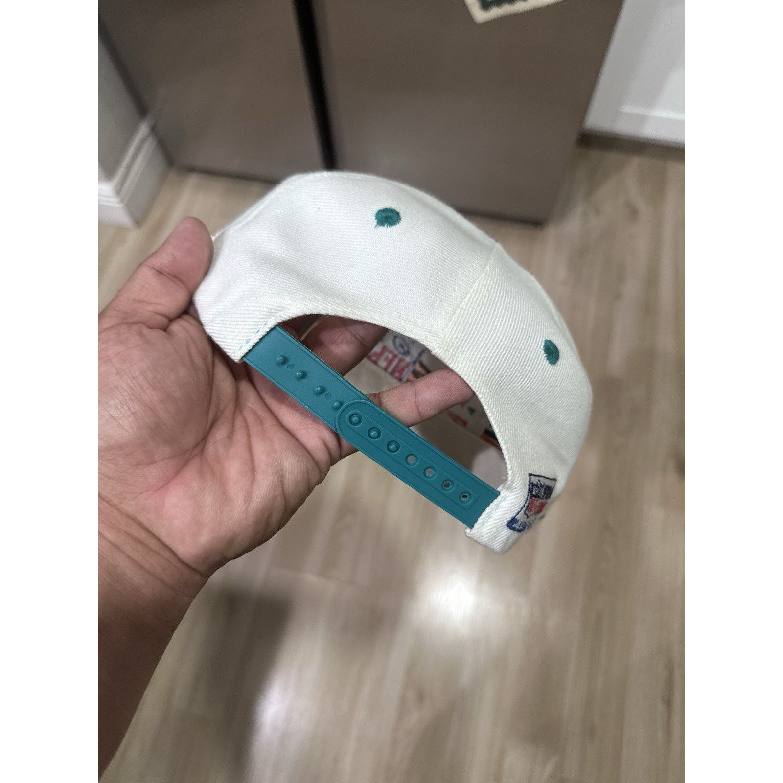 Pro Line Vintage NFL Miami Dolphins Diamond Cut Snapback 90s Hat Cap Size ONE SIZE - 3 Thumbnail