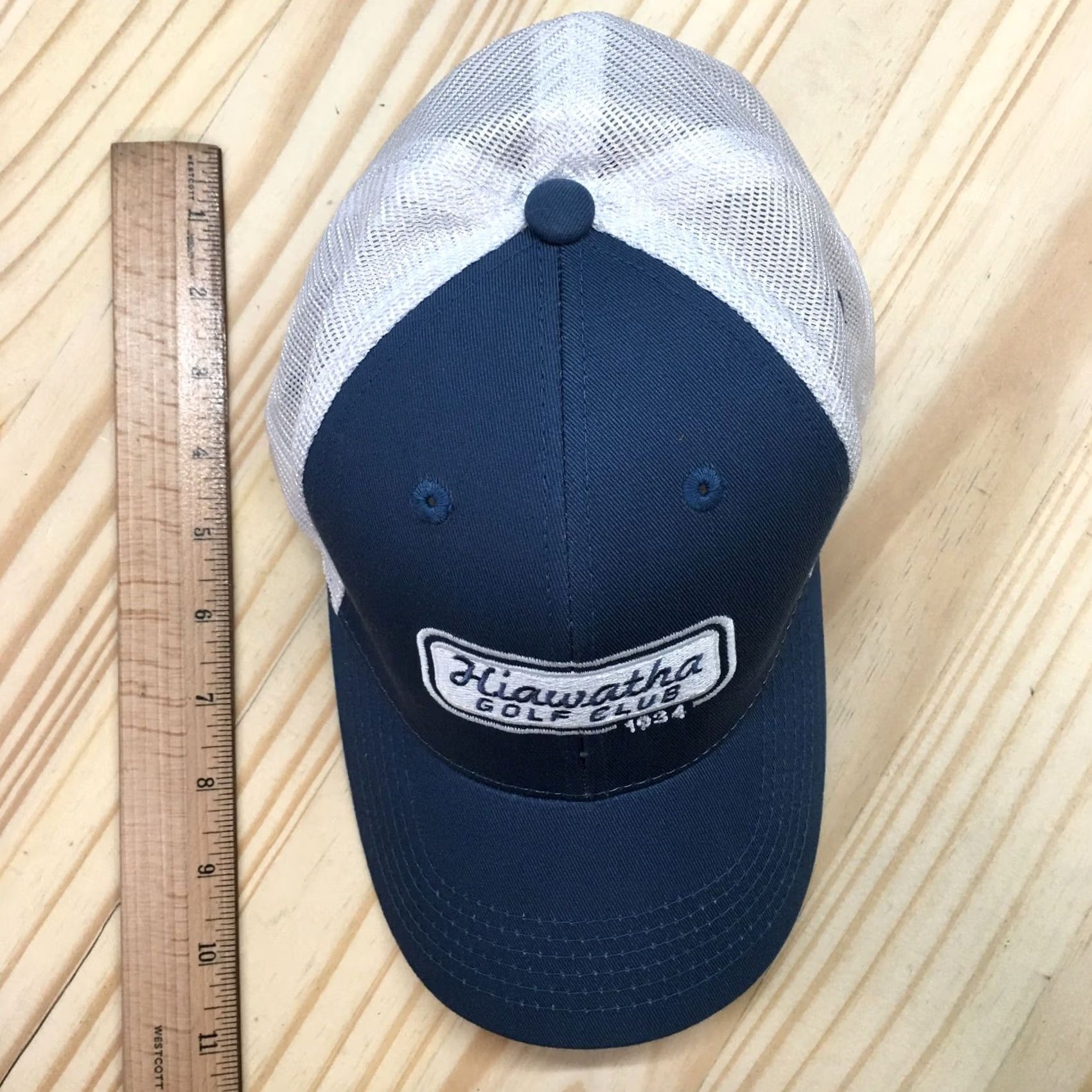 Imperial Imperial Hiwatha Golf Club Trucker Hat Mens Blue OS Curved Brim Embroidered Logo Size ONE SIZE - 3 Thumbnail
