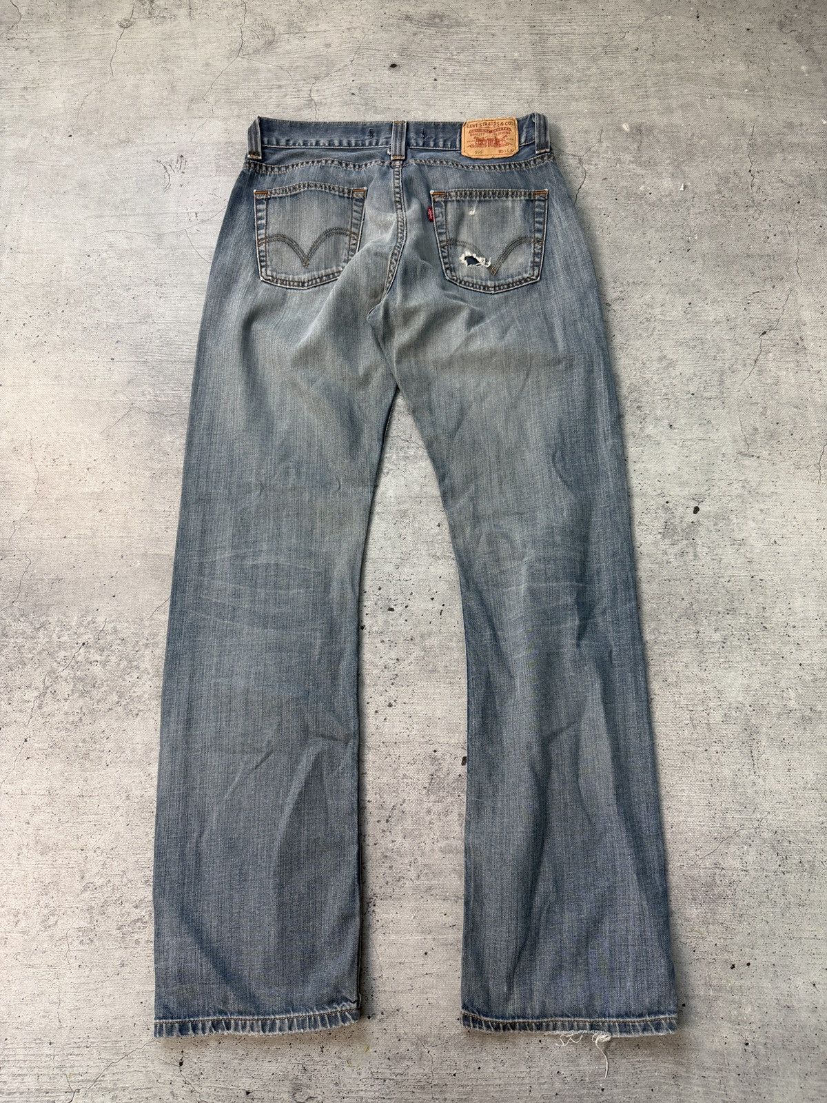 Levi's Levis 506 Vintage Washed Straight Denim Jeans Size US 33 - 1 Thumbnail